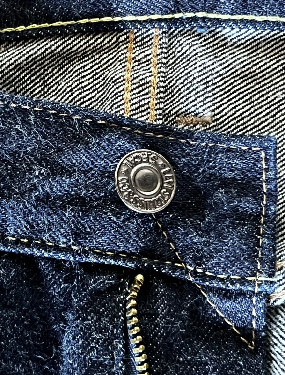 Levi's × Levi's Vintage Clothing Levi's LVC 1954 501 Z Japanese Selvedge Factory Sample Size US 32 / EU 48 - 8 Thumbnail