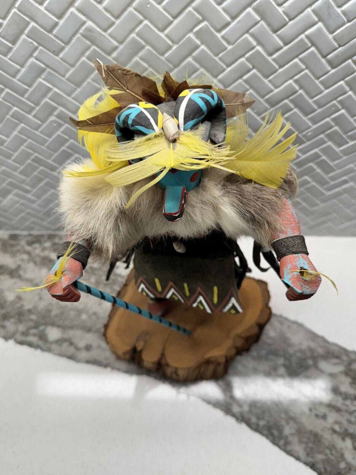 Designer Native American Indian HOTOTO Kachina Doll Ram Verna Tulley Size ONE SIZE - 8 Thumbnail