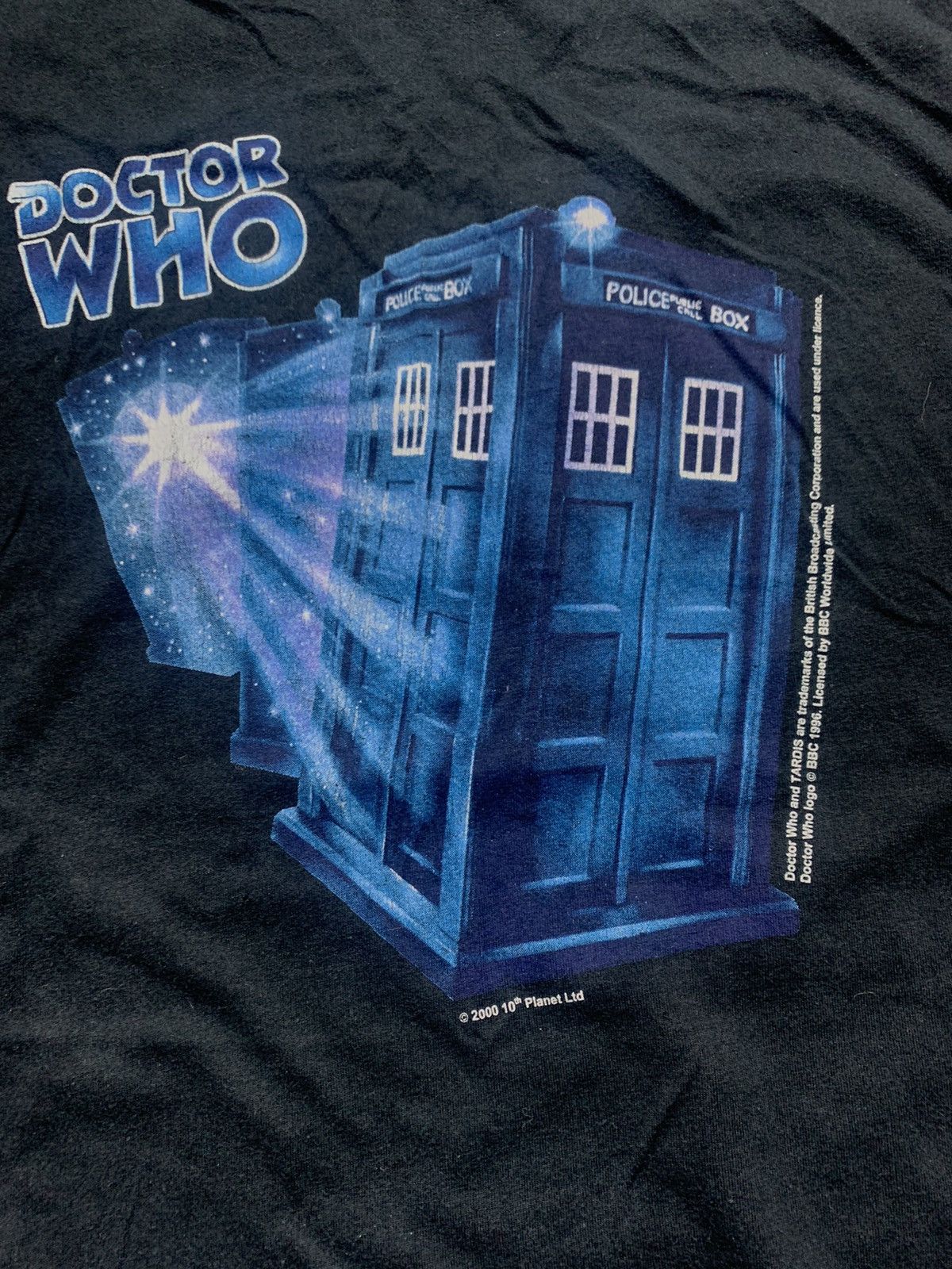 Band Tees Vintage Doctor Who Police Box 2000s Y2K T Shirt Size US S / EU 44-46 / 1 - 4 Thumbnail