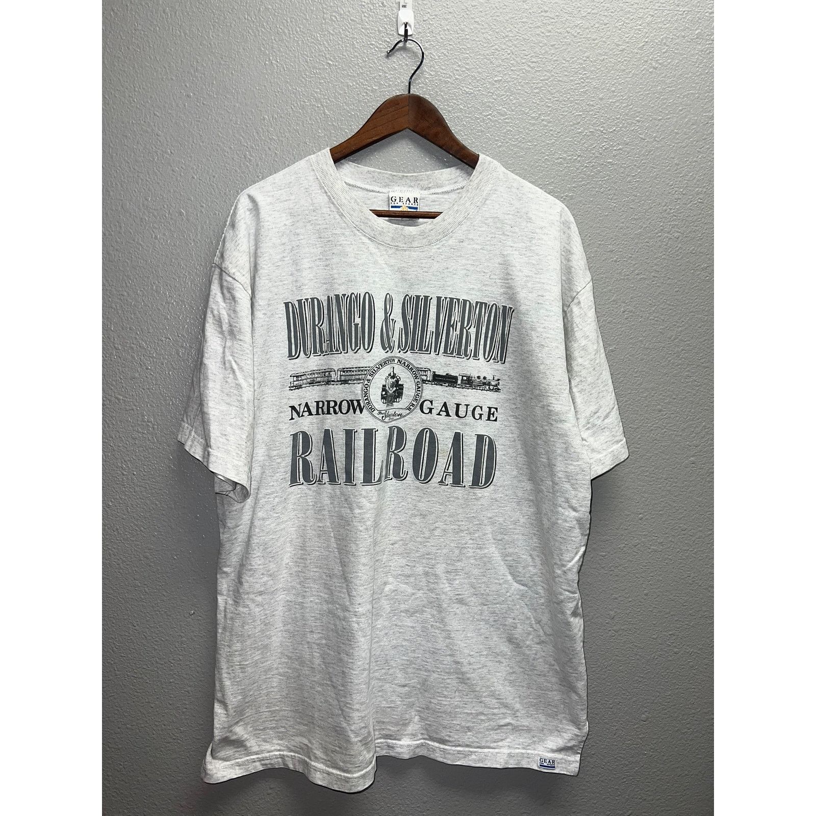 Gear for Sports Vintaeg Durango & Silverton Railroad Shirt Narrow Gauge 90s Size US XXL / EU 58 / 5 - 1 Thumbnail