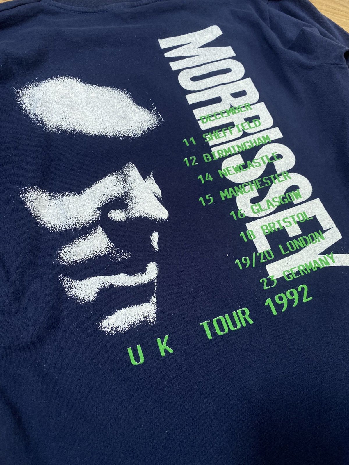Morrissey Vintage Morrissey Kill Uncle Tour Long Sleeve T-Shirt (1992) Size US S / EU 44-46 / 1 - 5 Thumbnail
