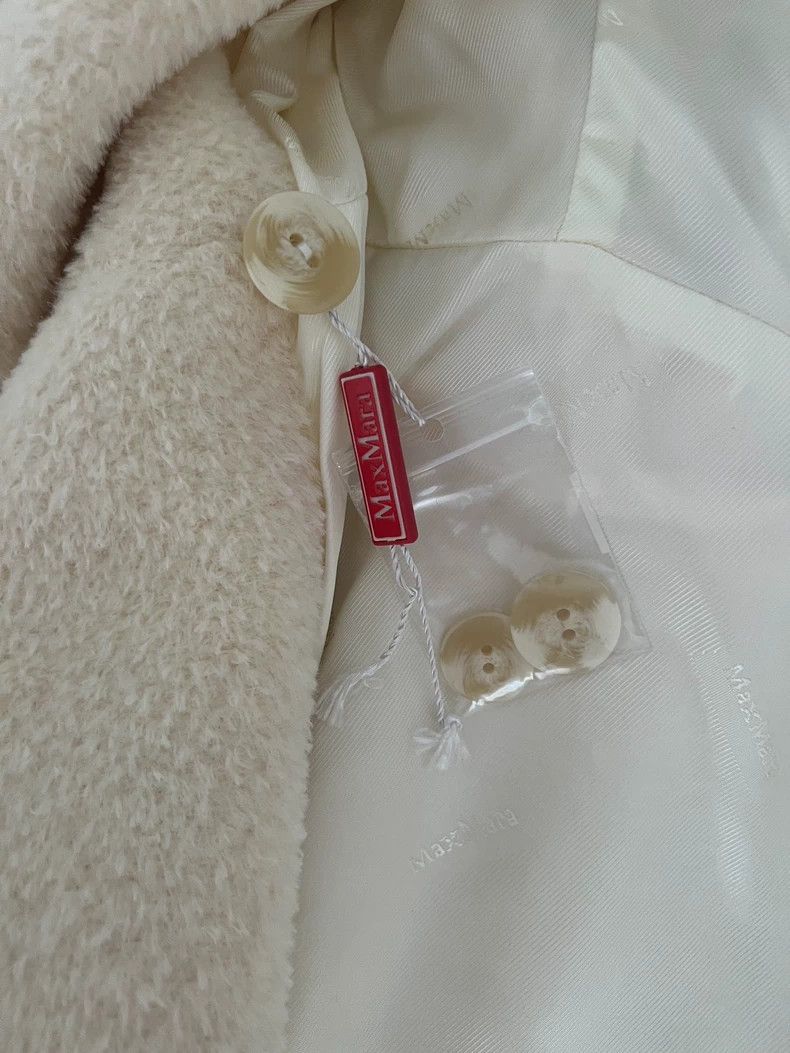 Max Mara Max Mara Long beige coat Size L / US 10 / IT 46 - 5 Thumbnail