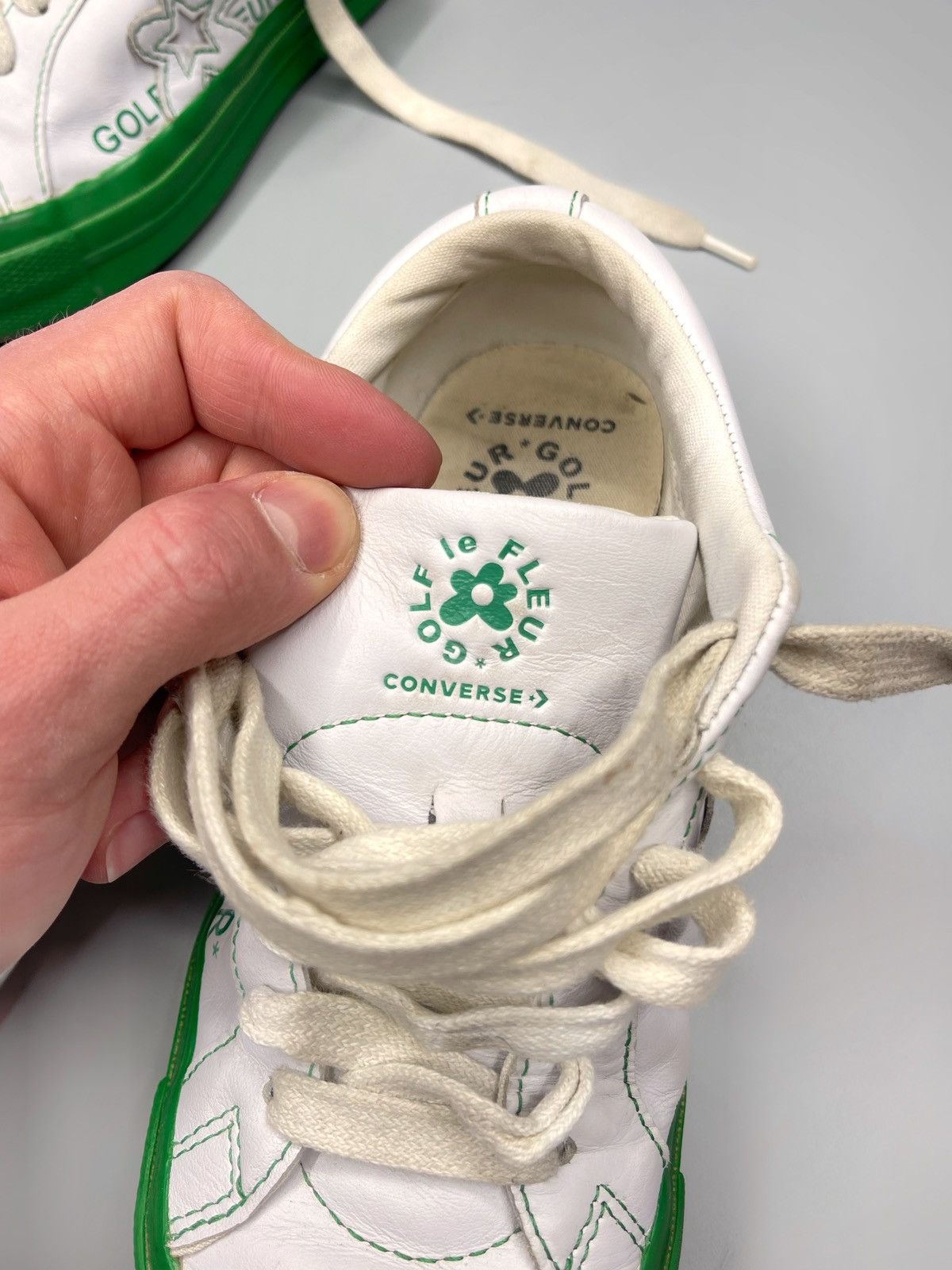 Converse × Golf le Fleur Golf Le Fleur Converse Leather Sneaker Size US 6.5 / IT 36.5 - 6 Thumbnail