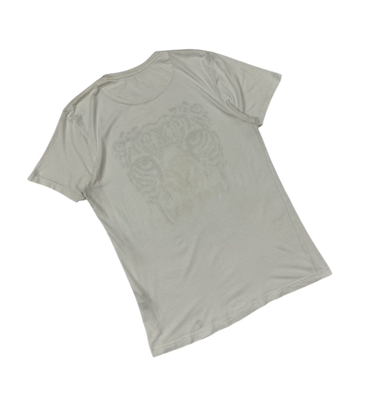 Roberto Cavalli Robertor Cavalli White Tiger Printed Tee Size US XL / EU 56 / 4 - 9 Thumbnail