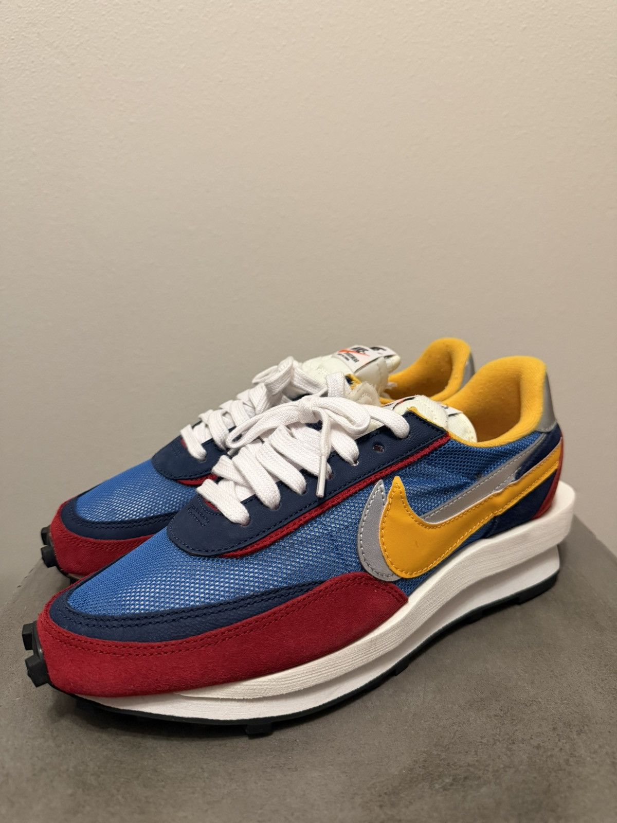 Nike × Sacai Sacai x Nike LD Waffle Varsity Blue Size US 8.5 / EU 41-42 - 1 Thumbnail