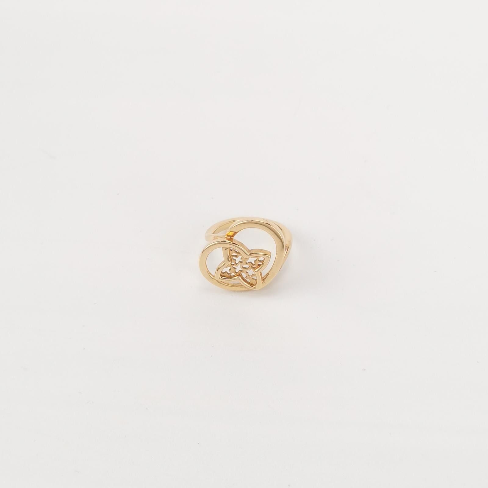 Louis Vuitton Louis Vuitton (LV) 18K Rose Gold Ring Size 9 -z2505 Size ONE SIZE - 1 Thumbnail