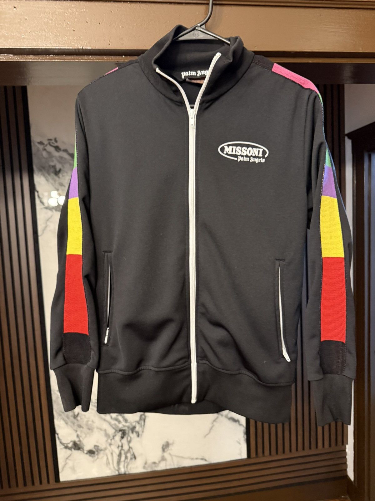 Palm Angels Palm Angels Missoni Zip Up Size Medium Size US M / EU 48-50 / 2 - 1 Thumbnail