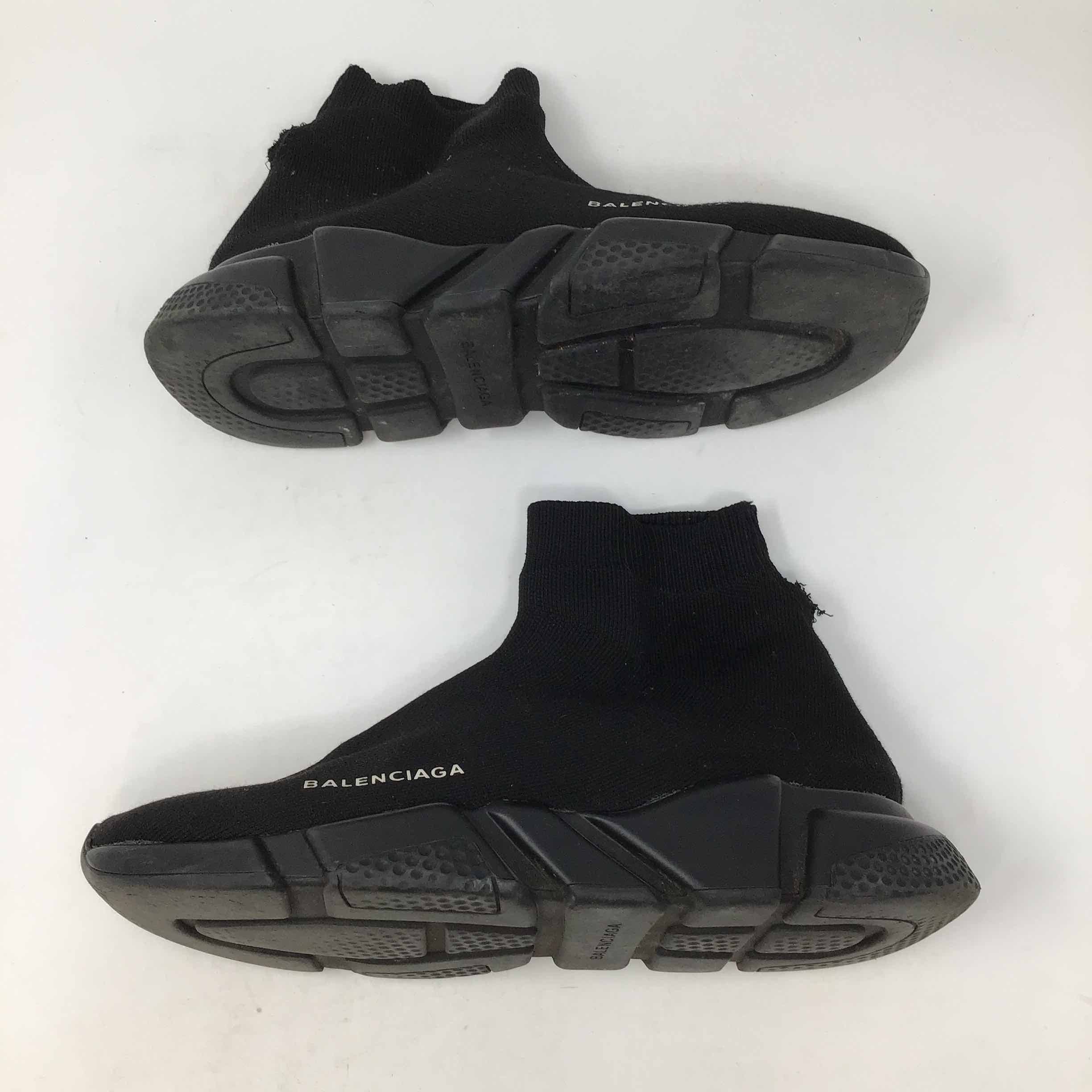 Balenciaga Speed Trainer 1.0 Noir Black/Black | Grailed