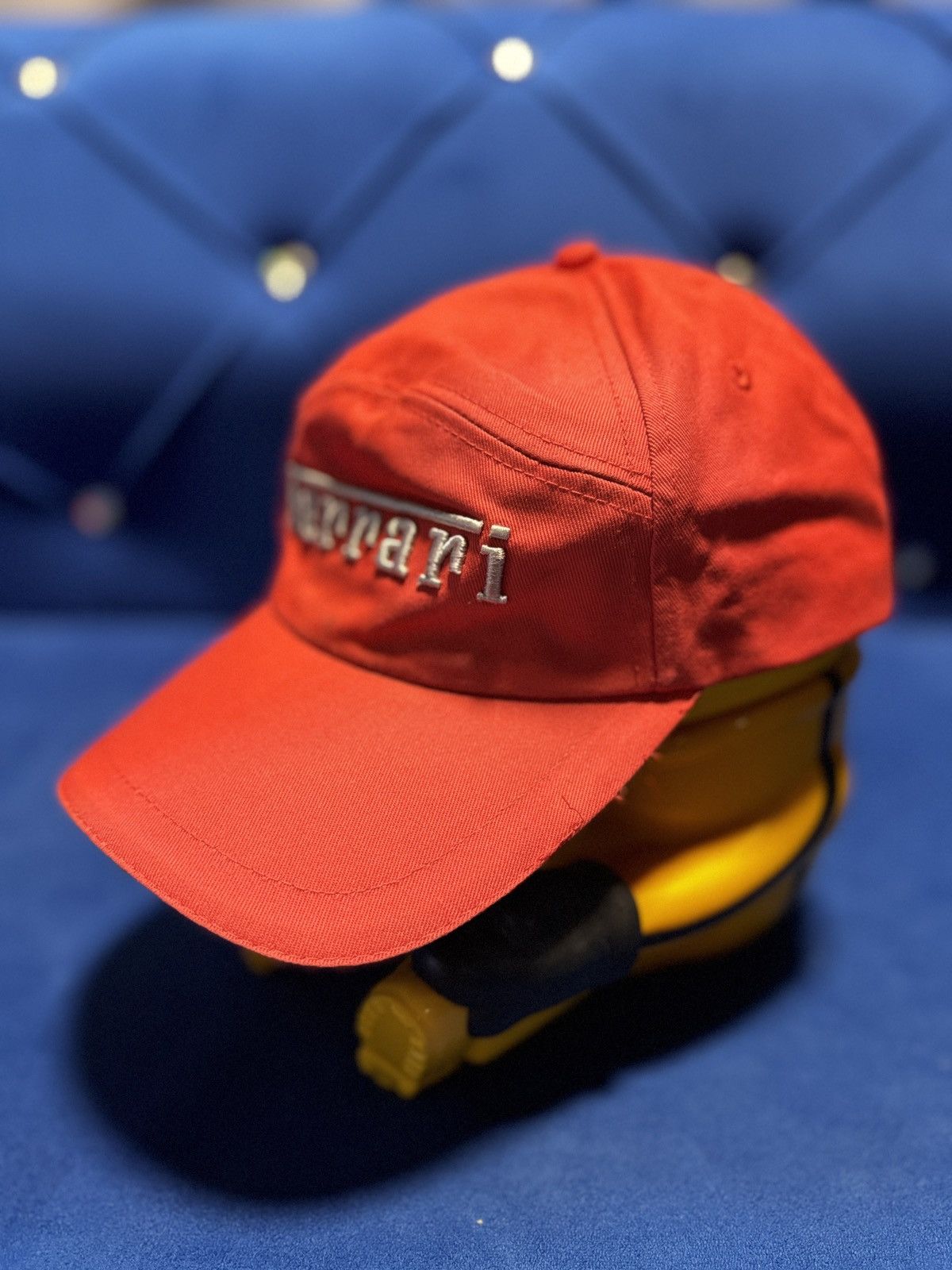 Ferrari × Sports Specialties Vintage 5 Pannel Ferrari Hat Size ONE SIZE - 3 Thumbnail