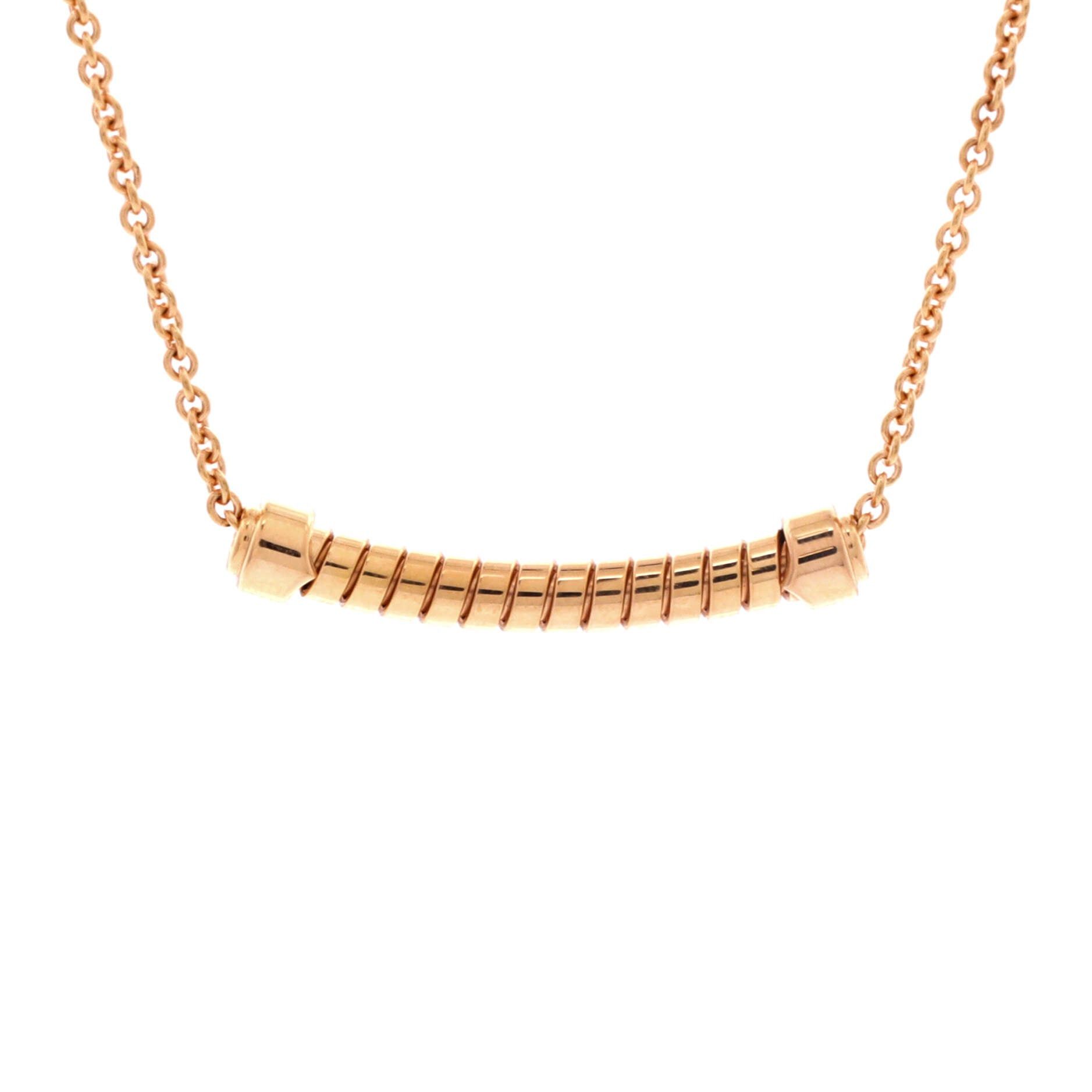 Bvlgari Tubogas Pendant Necklace Size ONE SIZE - 1 Thumbnail