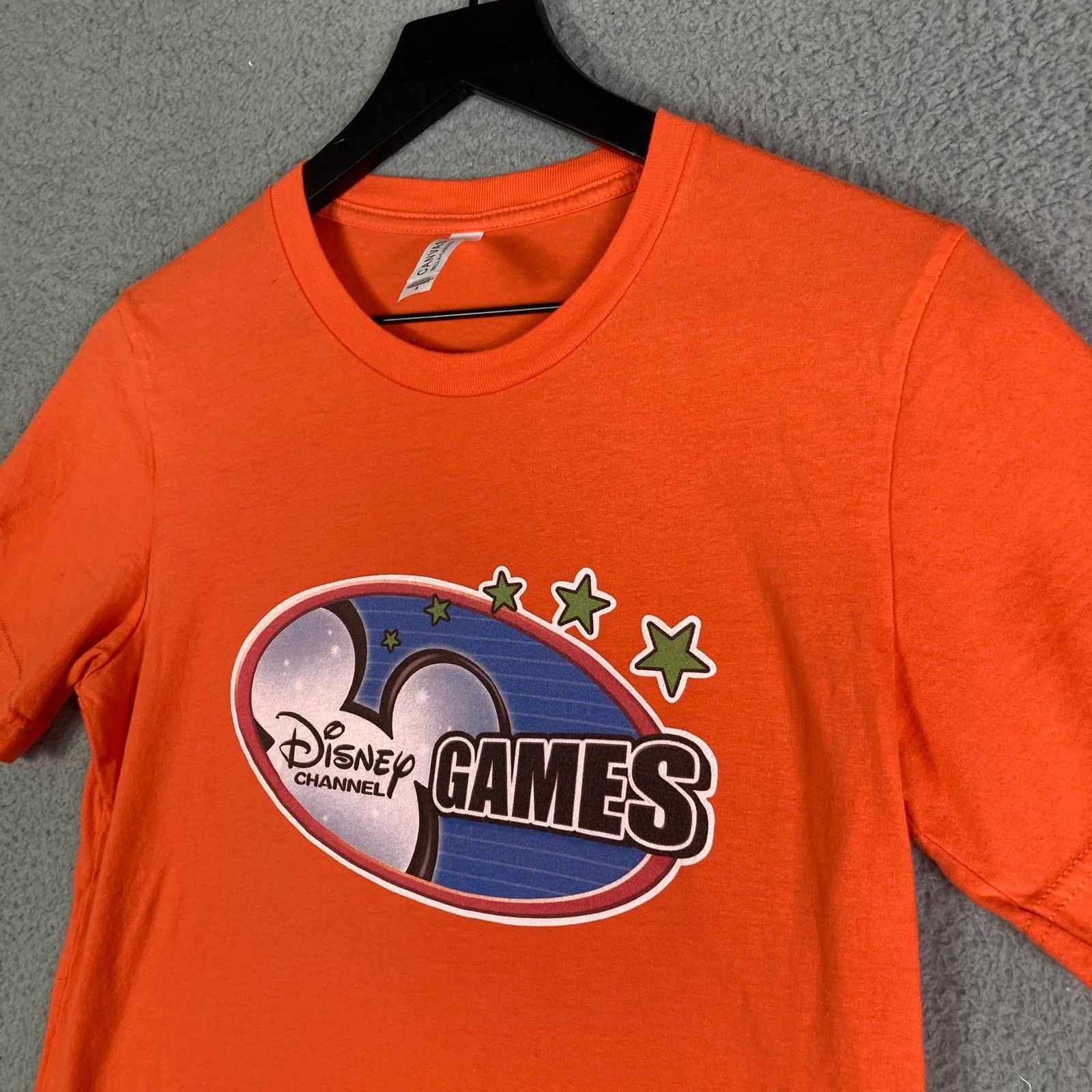 Canvas Disney Channel Games T-Shirt Adult Small Orange Graphic Tee Size S / US 4 / IT 40 - 9 Thumbnail