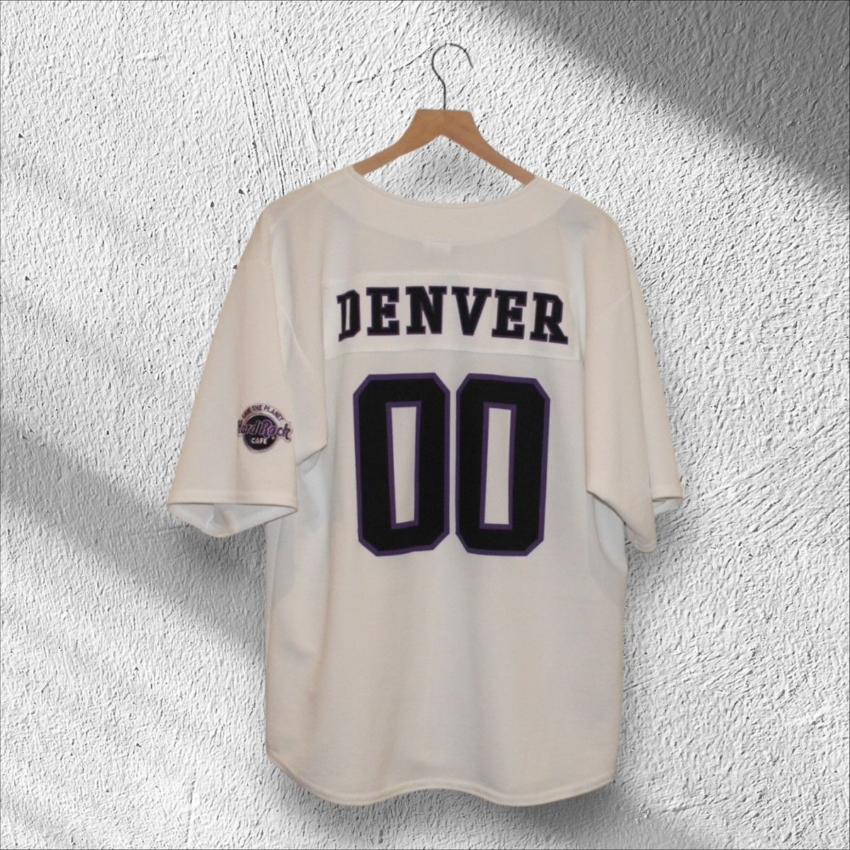 Vintage Vintage Hard Rock Cafe Denver Baseball Jersey Large Size US L / EU 52-54 / 3 - 2 Thumbnail