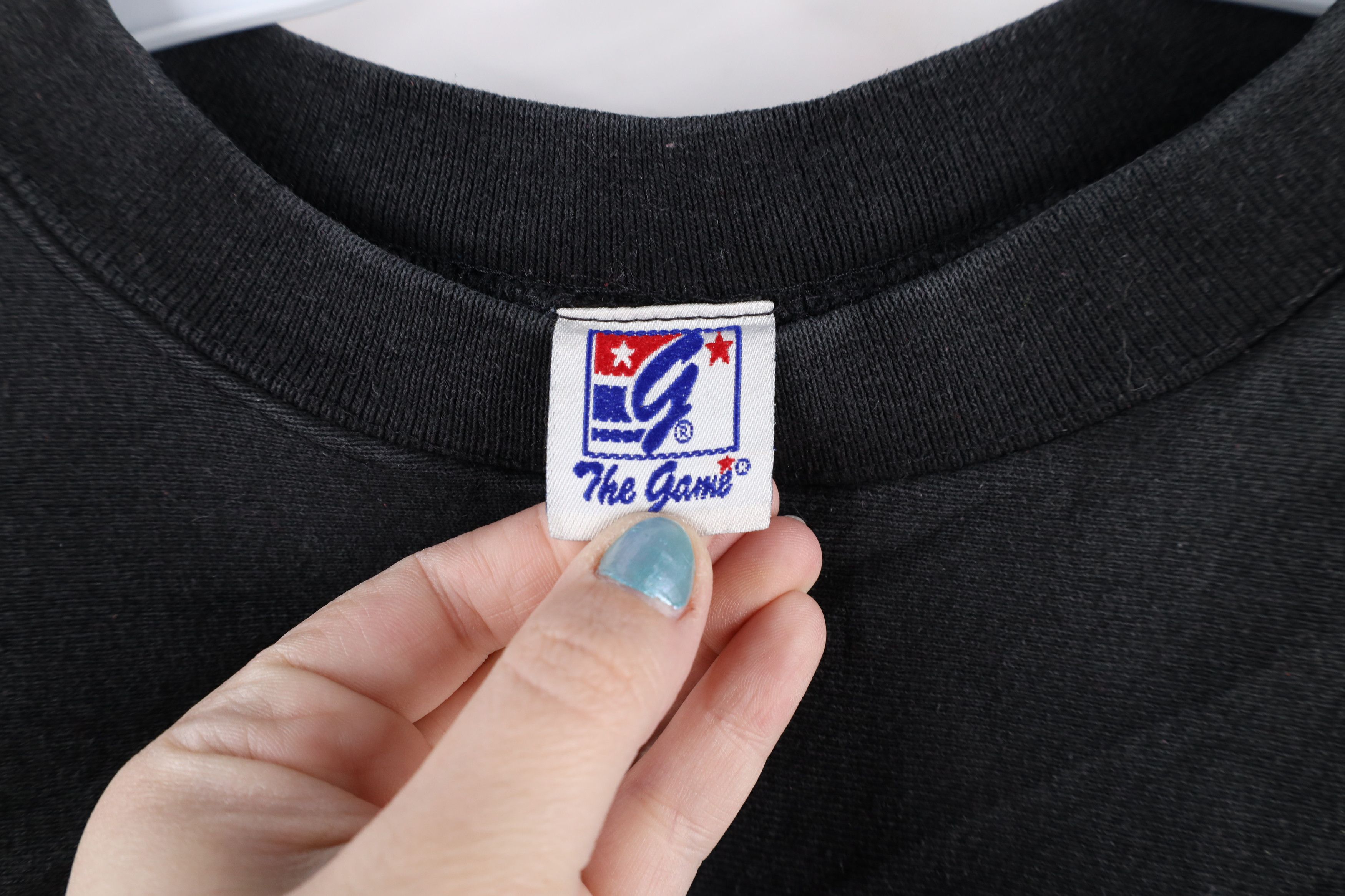 Vintage Vintage 90s The Game Duke University Sweatshirt Black Size US M / EU 48-50 / 2 - 6 Thumbnail