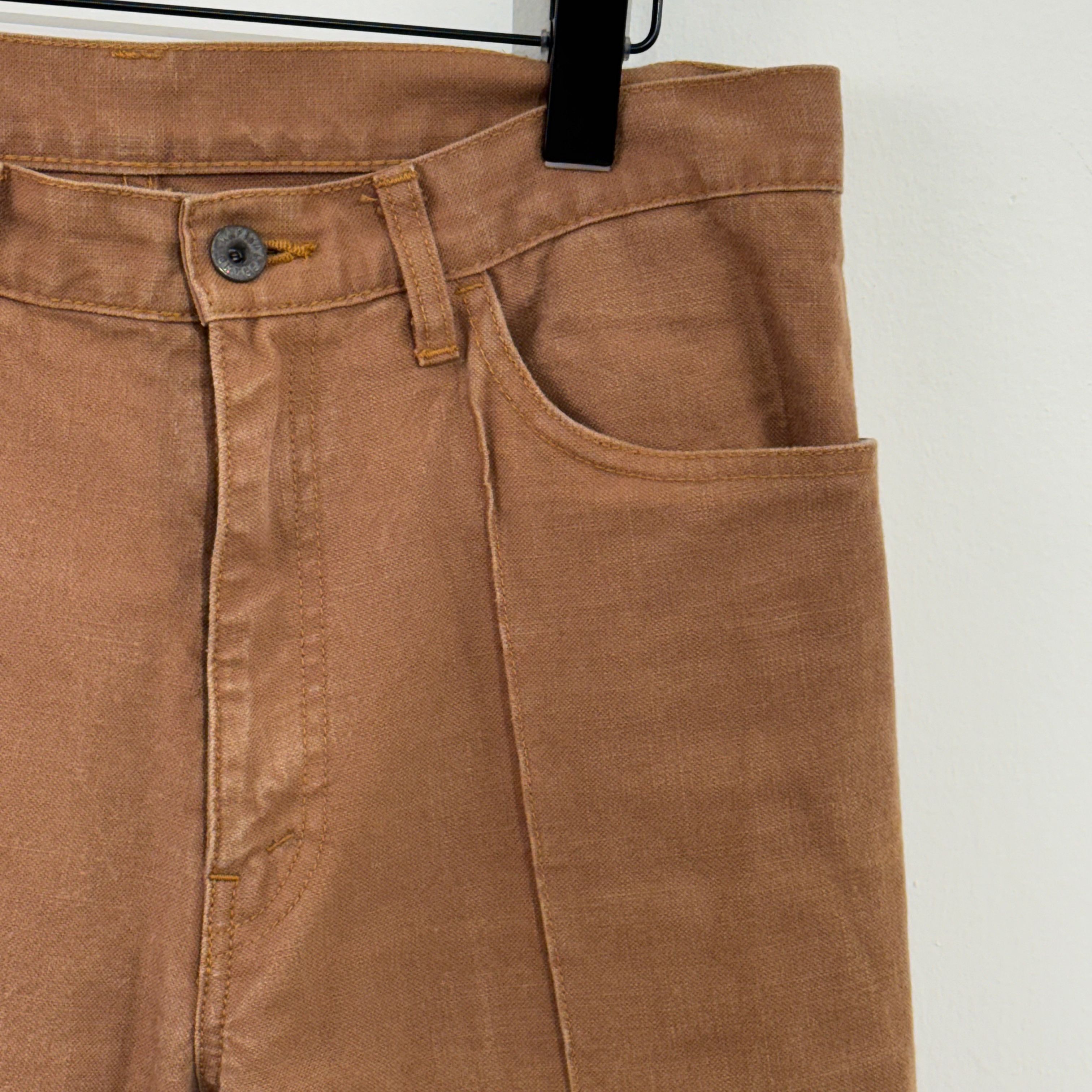 Kapital Kapital Rat Flare Canvas Pants Size US 32 / EU 48 - 3 Thumbnail