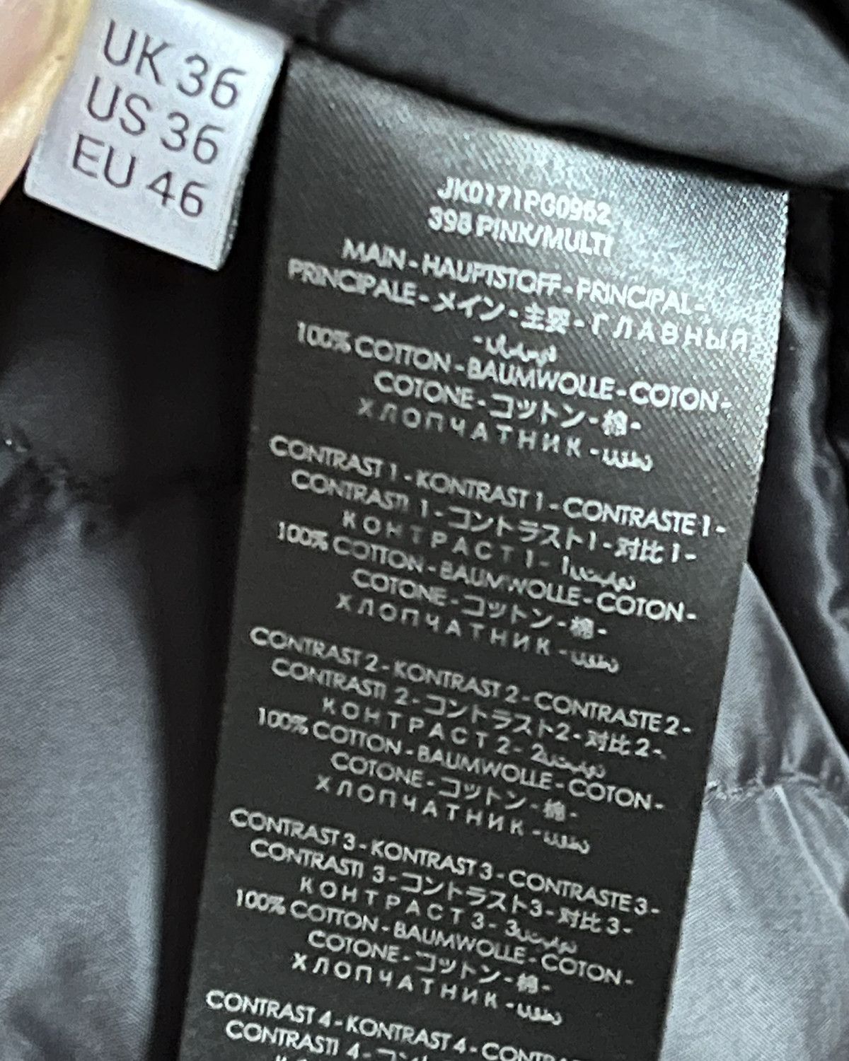 JW Anderson colour block cotton puffa Size US S / EU 44-46 / 1 - 10 Thumbnail