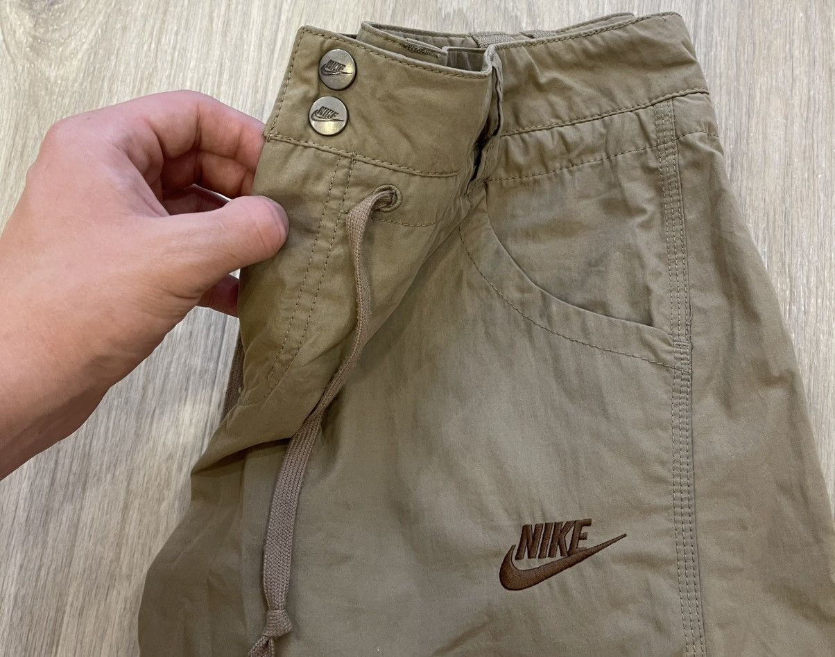 Nike Vintage Nike Cargo Capri Pants – Olive Green – Size 28–29 Size US 29 - 2 Thumbnail