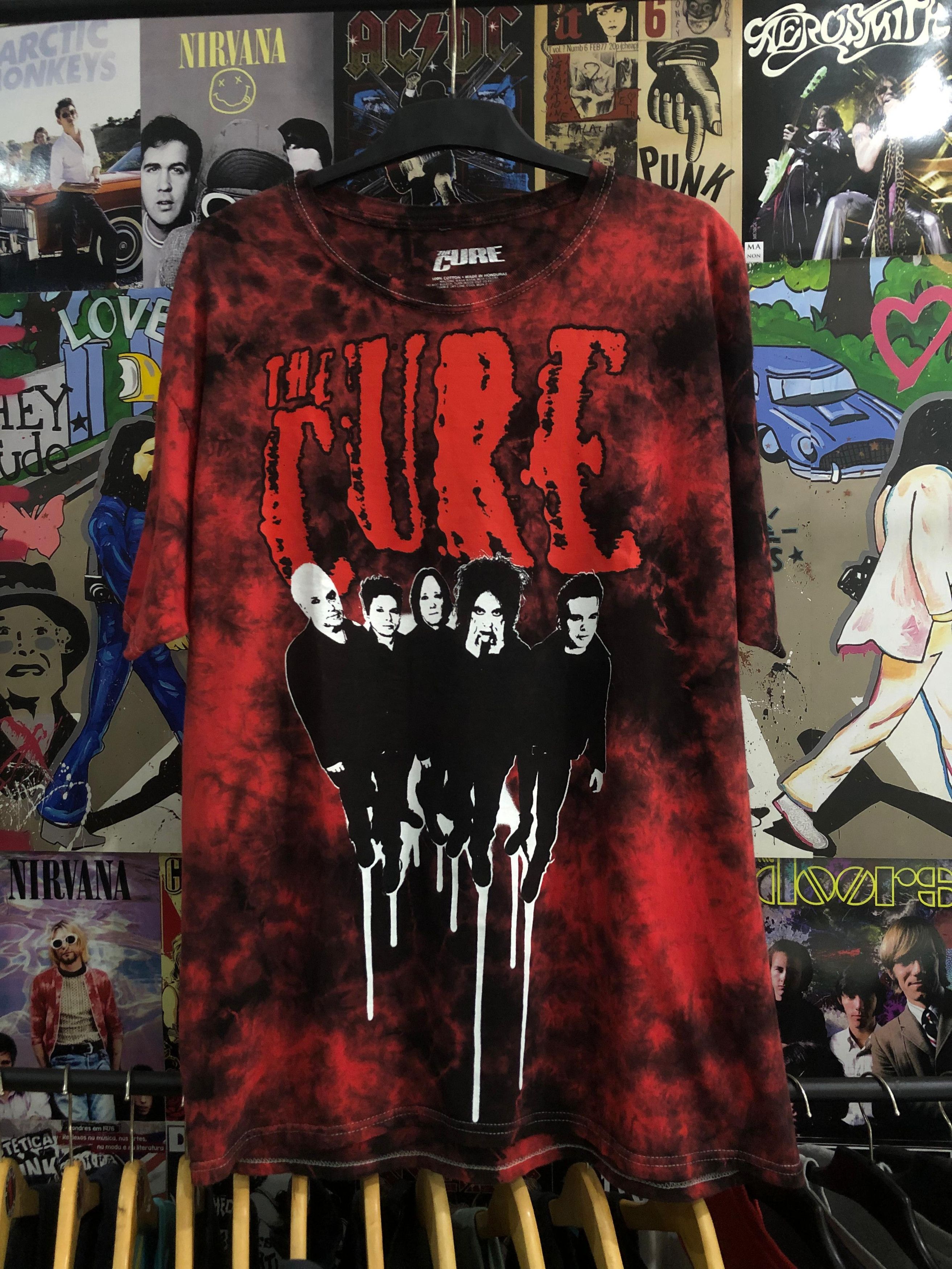Band Tees × The Cure The Cure Group Shot Tiedye Size US M / EU 48-50 / 2 - 1 Thumbnail