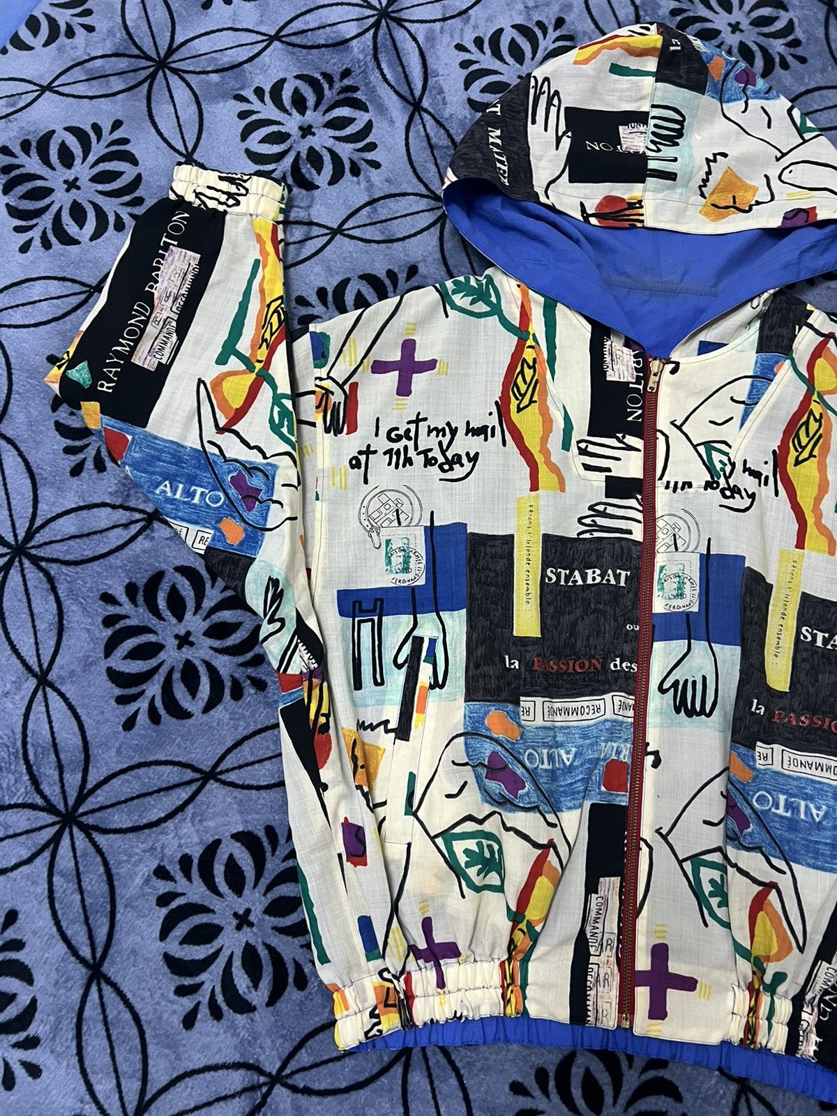 Jean Charles De Castelbajac × Vintage Hoodie Reversible - Full print Jean Charles de Castelbajac Size US M / EU 48-50 / 2 - 5 Thumbnail