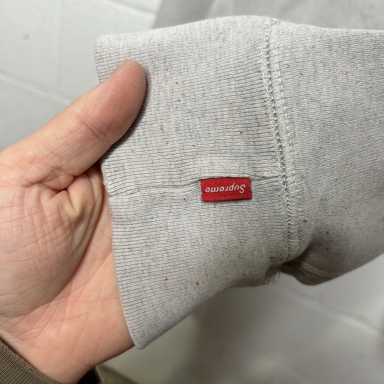 Supreme Supreme Drop Shadow Hooded Sweatshirt “Heather Gray” FW20 Size US M / EU 48-50 / 2 - 11 Thumbnail