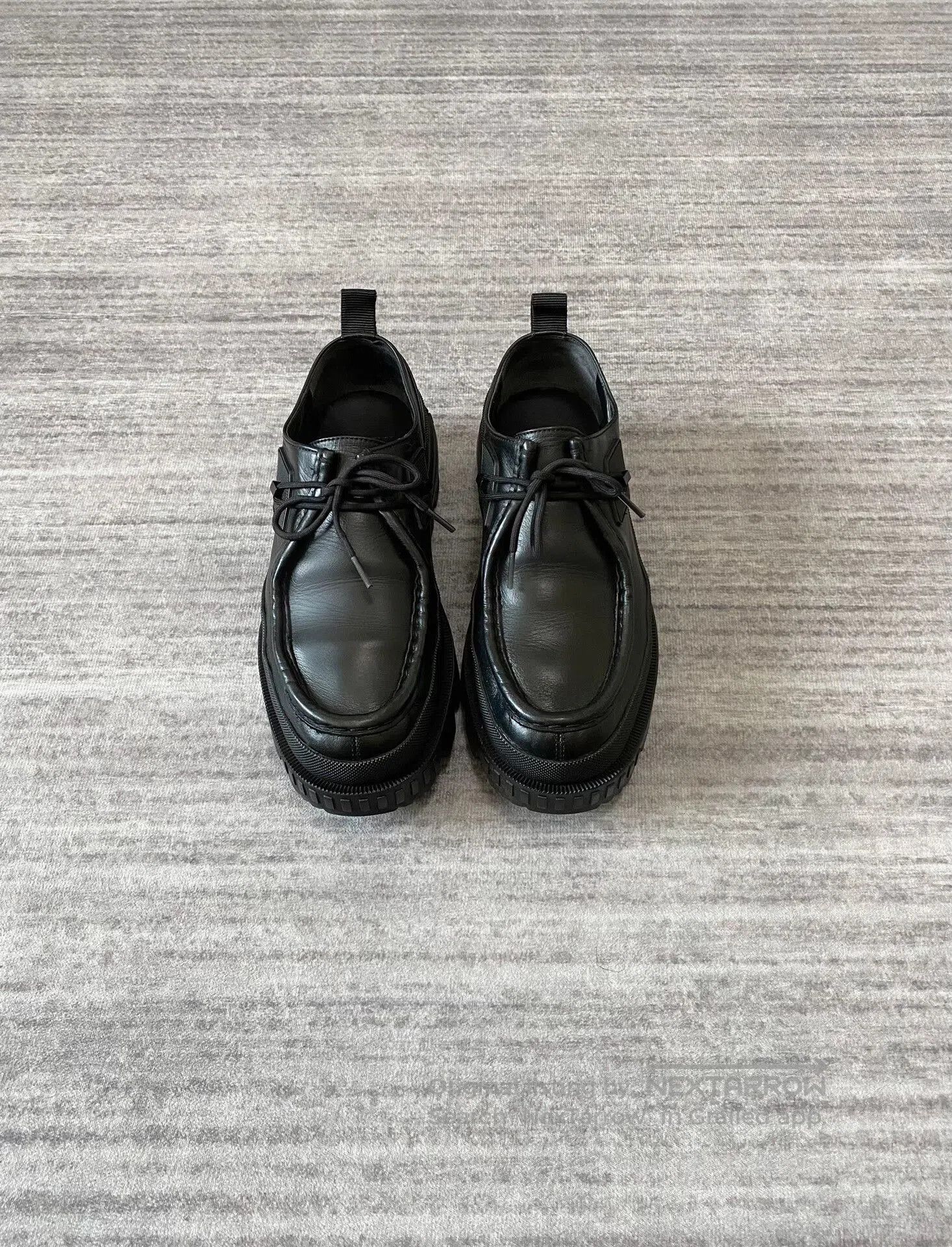 Moncler Moncler Black Layered Derby Loafers. Size US 8.5 / EU 41-42 - 1 Thumbnail