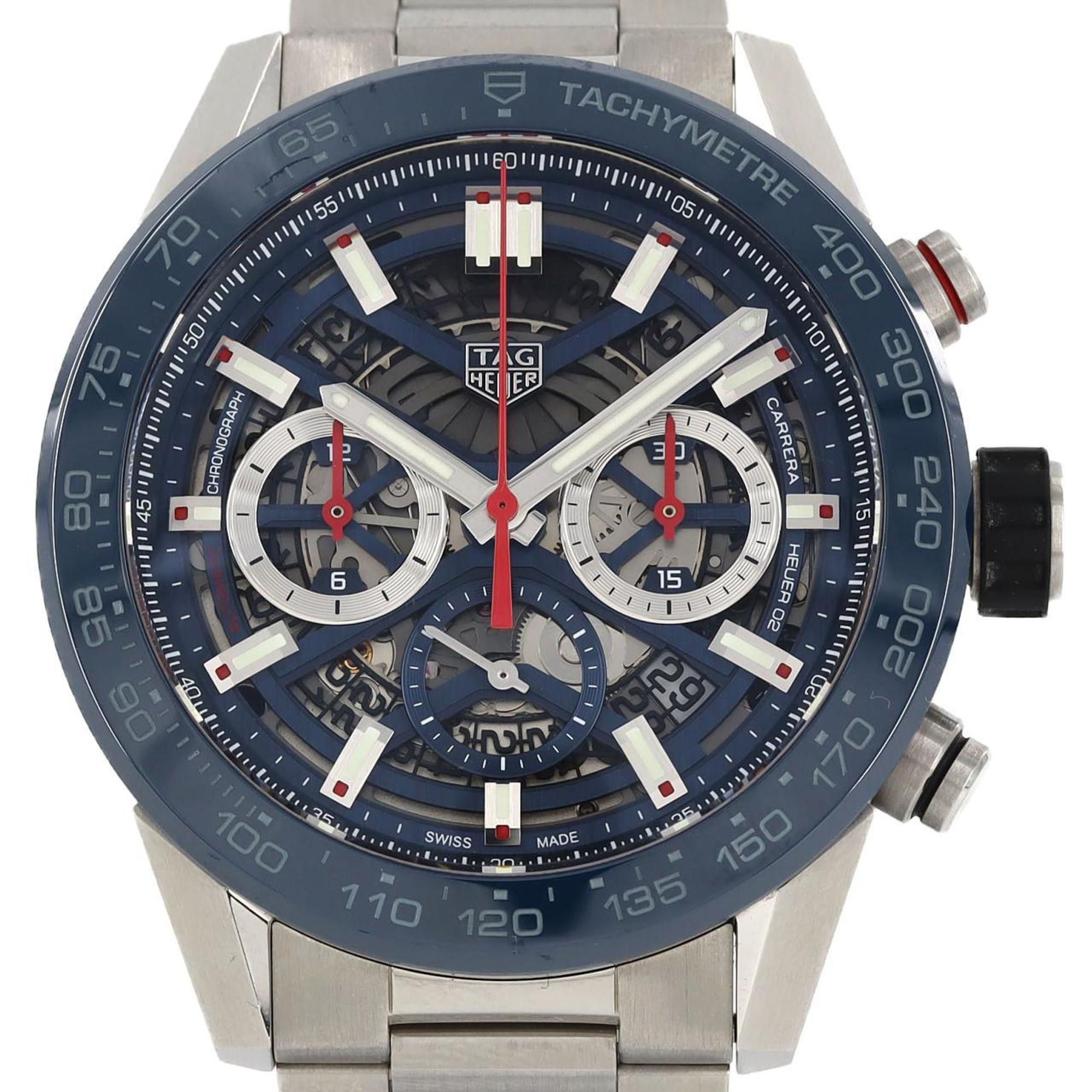 Tag Heuer TAG Heuer Carrera Chronograph CBG2A11.FC6460 SS Wristwatch Automatic Size ONE SIZE - 1 Thumbnail
