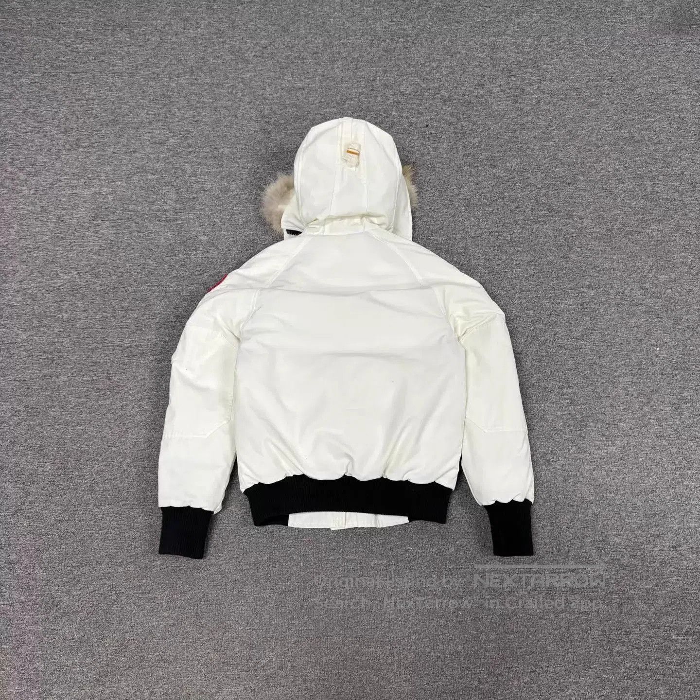 Canada Goose White Heavy Winter Jacket with Fur Hood . Size US XS / EU 42 / 0 - 2 Thumbnail