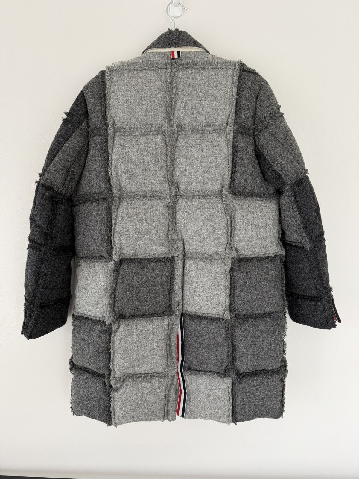 Thom Browne Thom Browne Patchwork Quilted Wool Coat (Size 1 Fits EU 48) Size US S / EU 44-46 / 1 - 3 Thumbnail