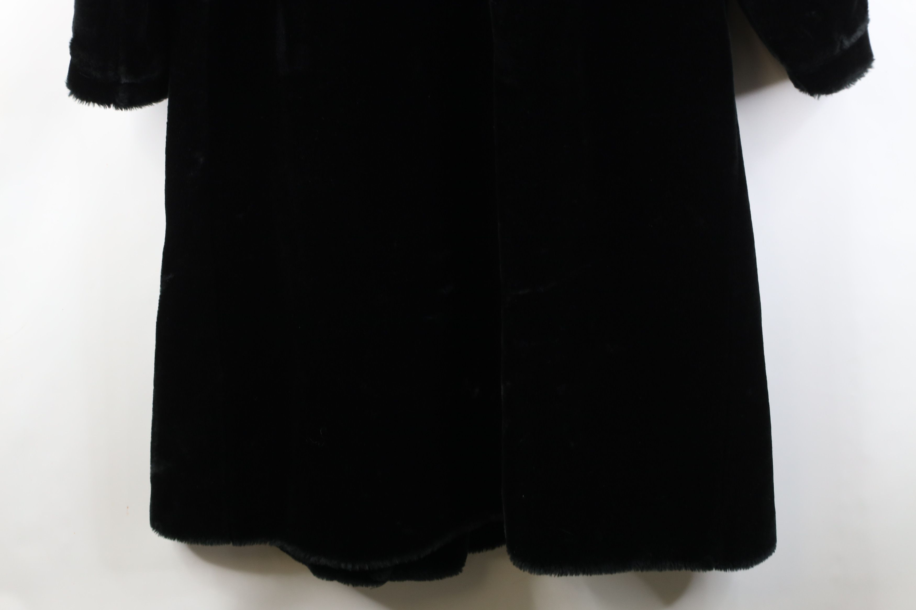 Vintage Vintage 80s 90s Streetwear Faux Fur Jacket Coat Black USA Size XL / US 12-14 / IT 48-50 - 16 Thumbnail
