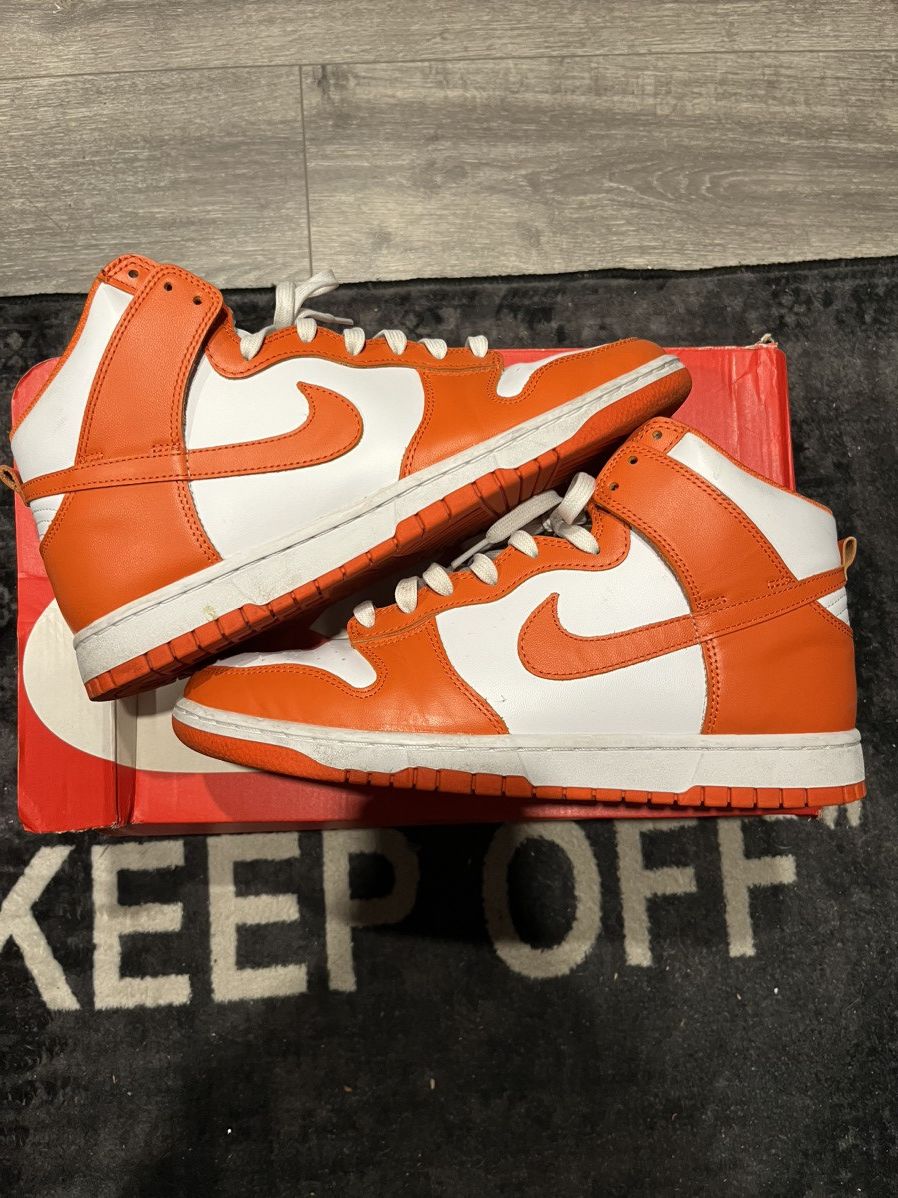 Nike × Vintage Nike dunk Syracuse Size US 10.5 / EU 43-44 - 2 Thumbnail