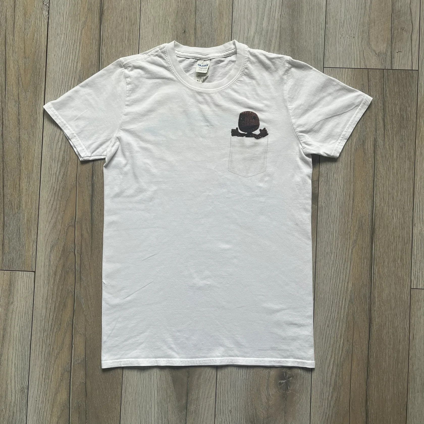 Sony Sackboy A Big Adventure 2020 White Promo Tee Size US S / EU 44-46 / 1 - 2 Thumbnail