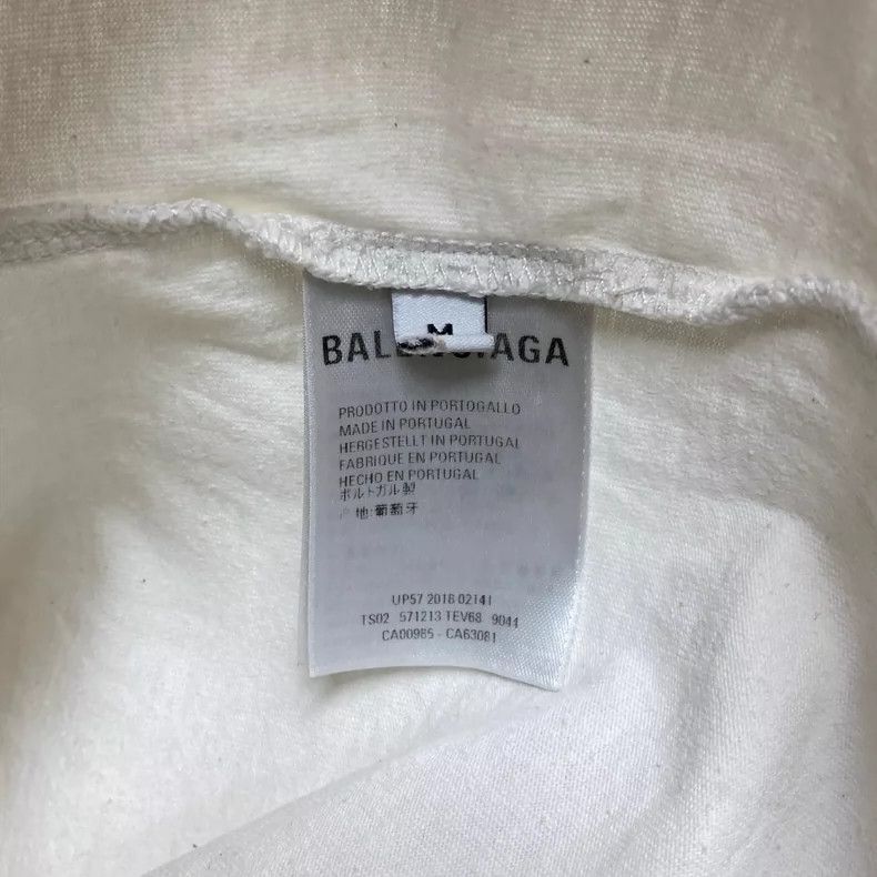 Balenciaga Balenciaga Back Logo Short Sleeve/M Size Size US M / EU 48-50 / 2 - 4 Thumbnail