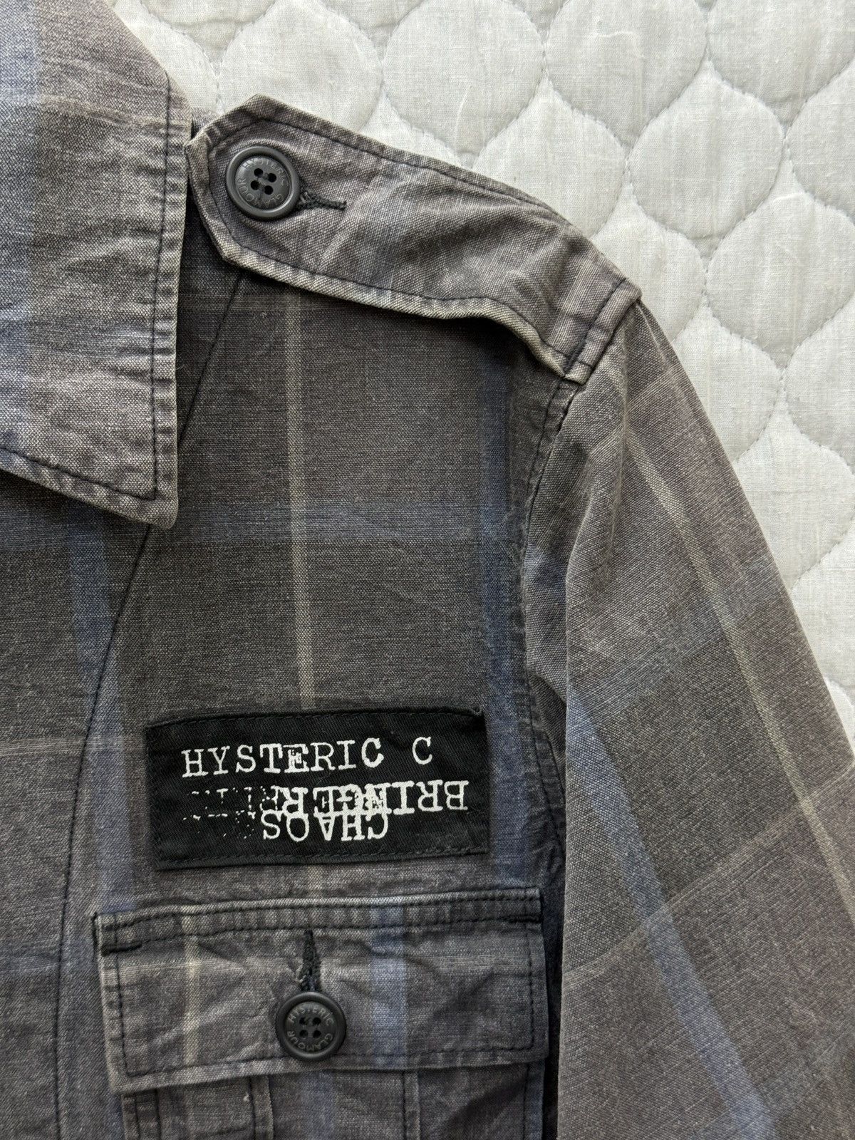 Hysteric Glamour 🔥💥🔥ARCHIVE VINTAGE HYSTERIC GLAMOUR CHAOS PUNK JACKET Size US M / EU 48-50 / 2 - 13 Thumbnail