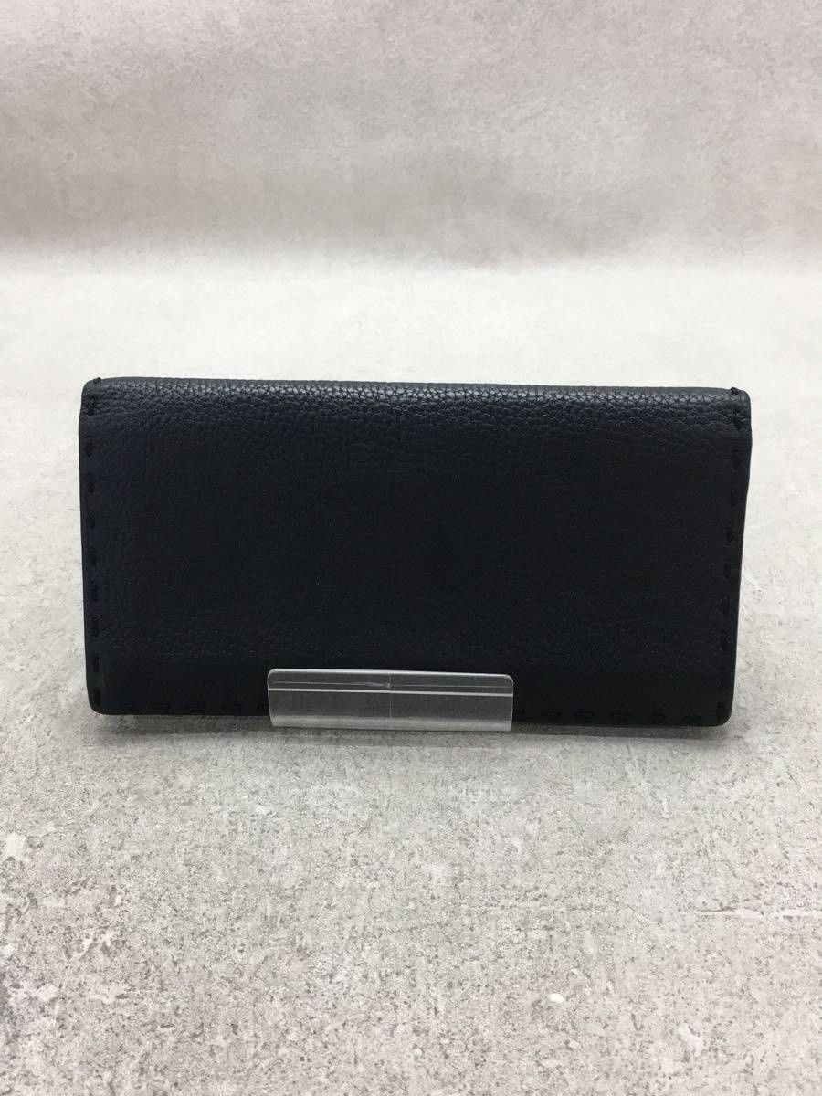 Fendi Fendi Leather Long Wallet Black Size ONE SIZE - 2 Thumbnail
