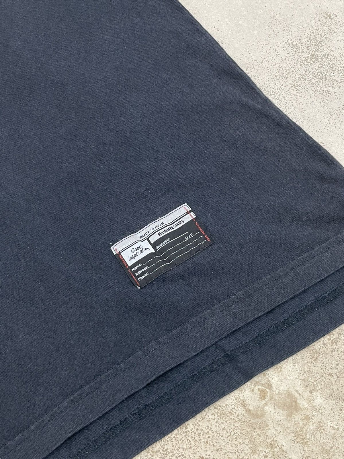 Designer × GU × Maison MIHARA YASUHIRO Faded Miharayasuhiro Oversize Communication Good Inspiration Size US L / EU 52-54 / 3 - 5 Thumbnail