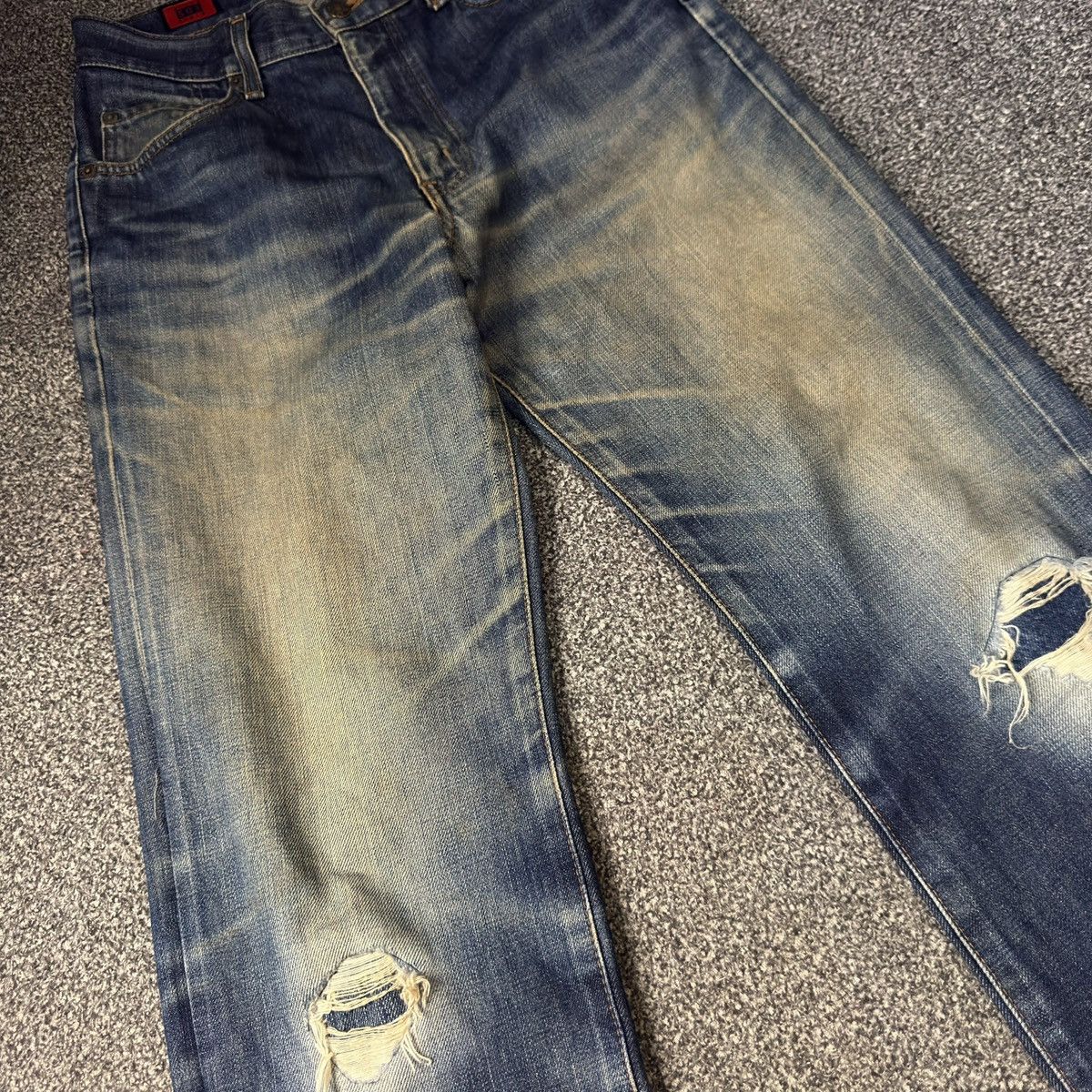 Seditionaries Vintage Japanese Distressed Edwin 503 Rusty Denim W29 Size US 29 - 4 Thumbnail