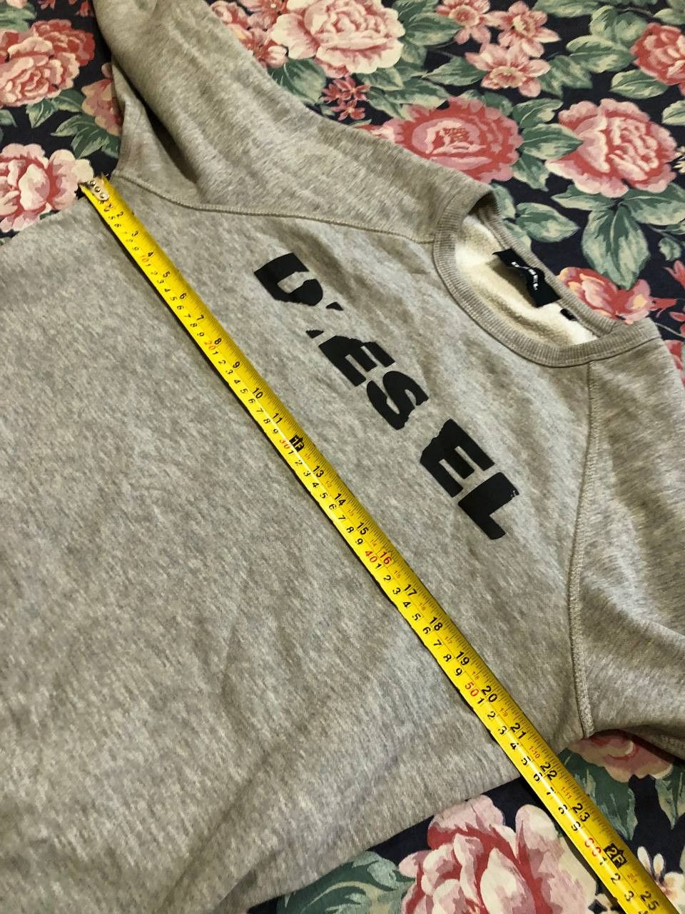 Diesel Vintage big logo Diesel Sweaters gray Y2K streetwear Size US M / EU 48-50 / 2 - 9 Thumbnail