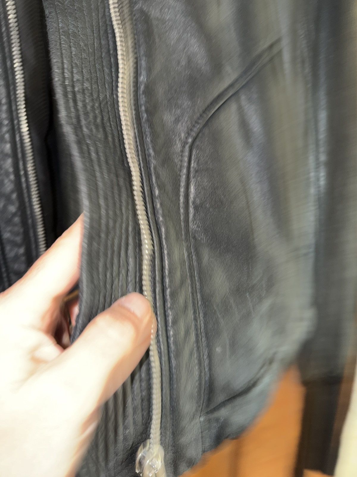 Rick Owens Vintage Rick Owens Leather Jacket Size US M / EU 48-50 / 2 - 8 Thumbnail