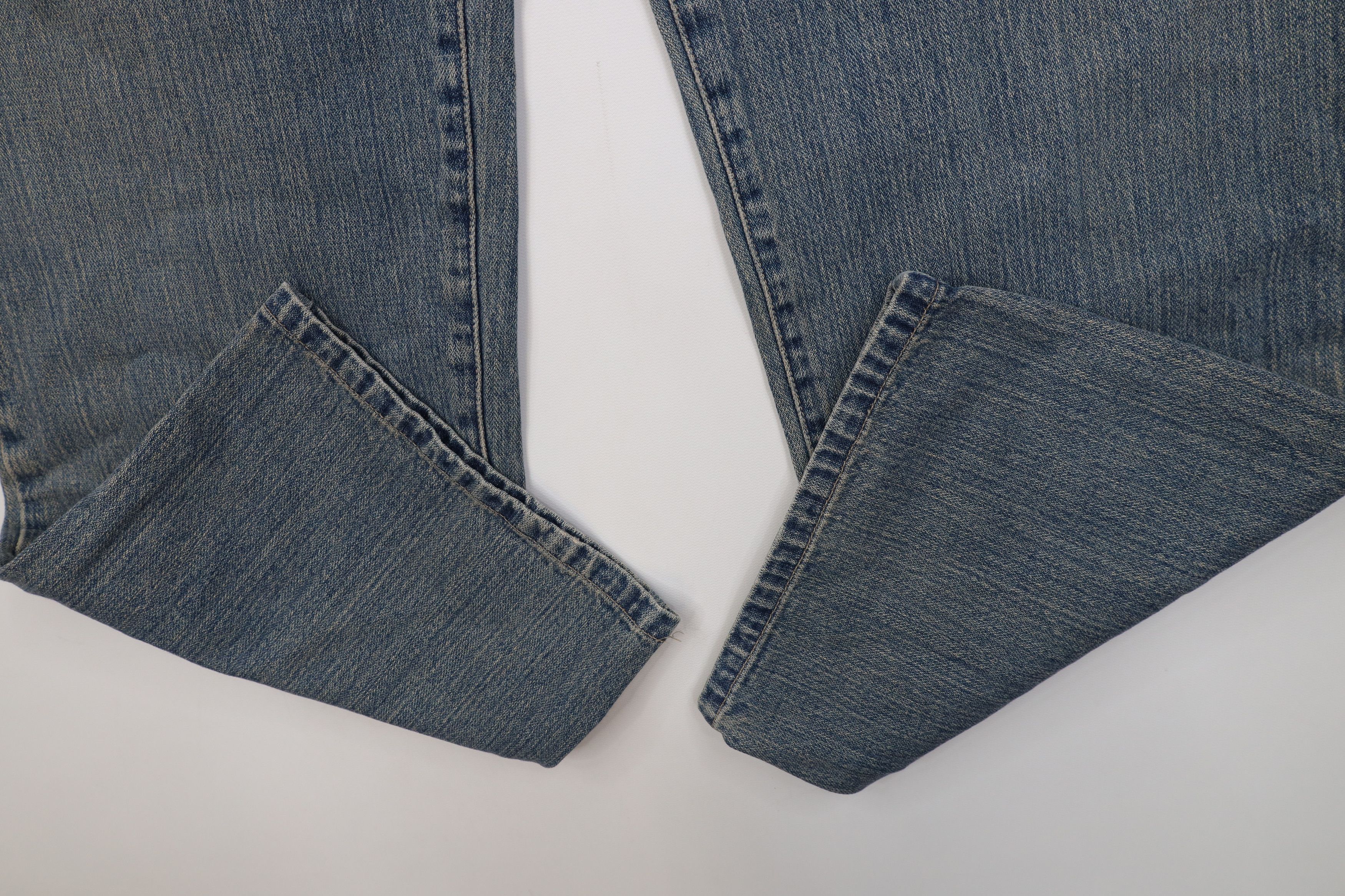 Calvin Klein Vintage 90s Y2K Calvin Klein Baggy Wide Leg Denim Jeans Blue Size US 36 / EU 52 - 5 Thumbnail
