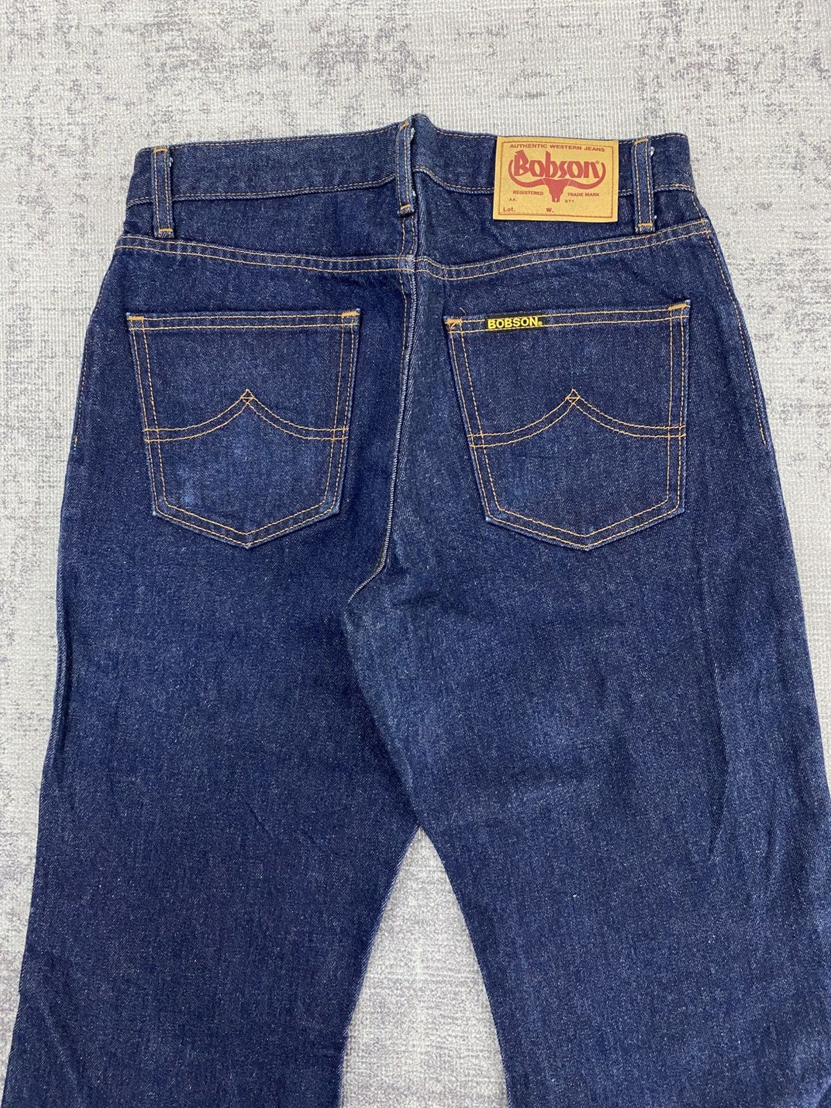 Japanese Brand Super flared bootcut bobson raw denim jeans Size US 28 / EU 44 - 14 Thumbnail