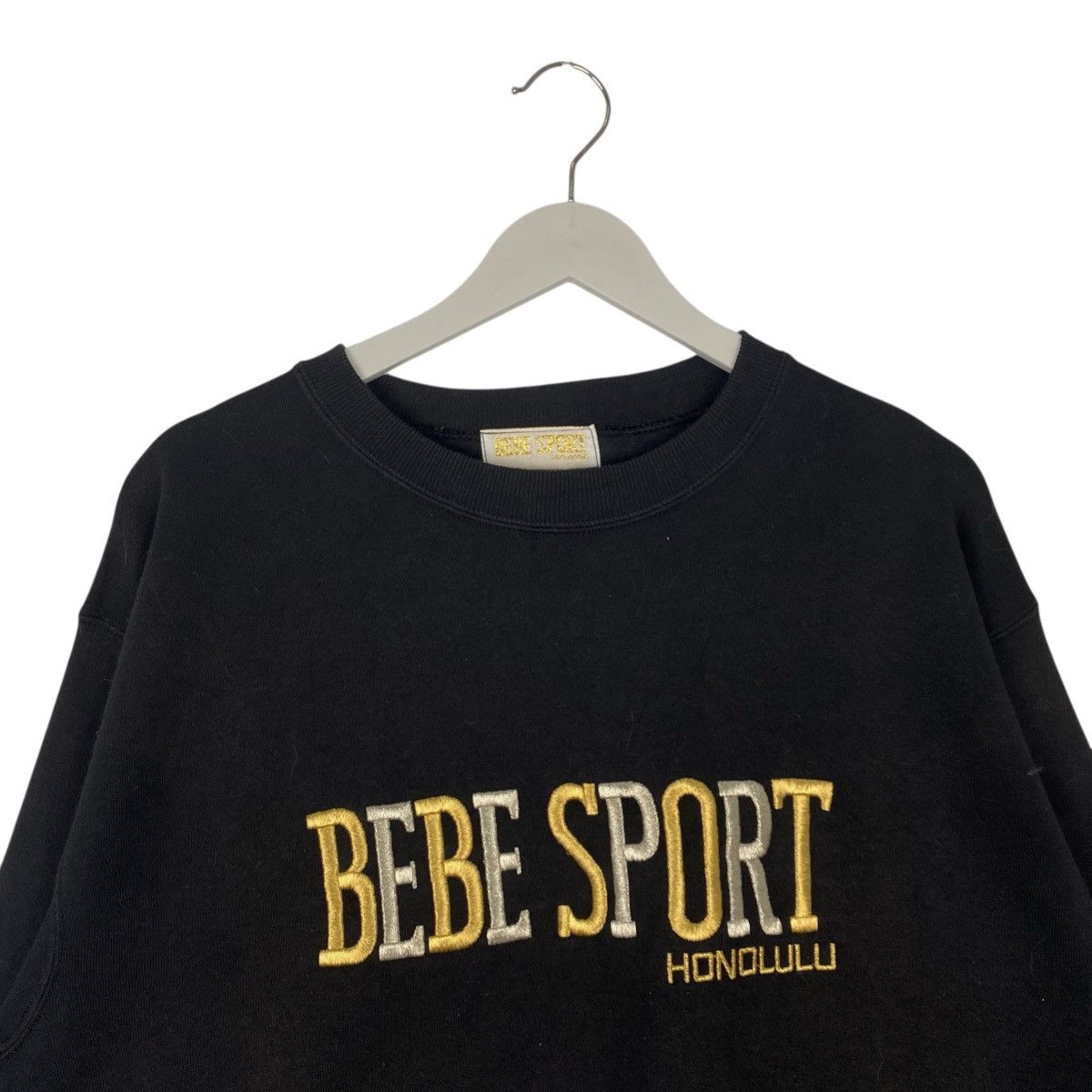 Vintage Vintage Bebe Sport Honolulu Sweatshirt Crewneck Big Logo Size US M / EU 48-50 / 2 - 4 Thumbnail