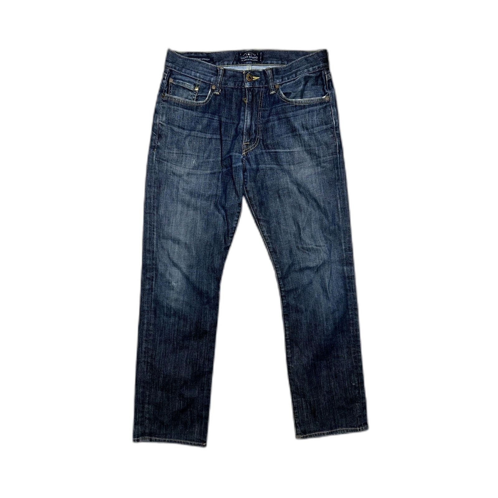 Lucky Brand Lucky Brand Jeans 353 Vintage Straight Fit Mens 30x32 Size US 30 / EU 46 - 3 Thumbnail