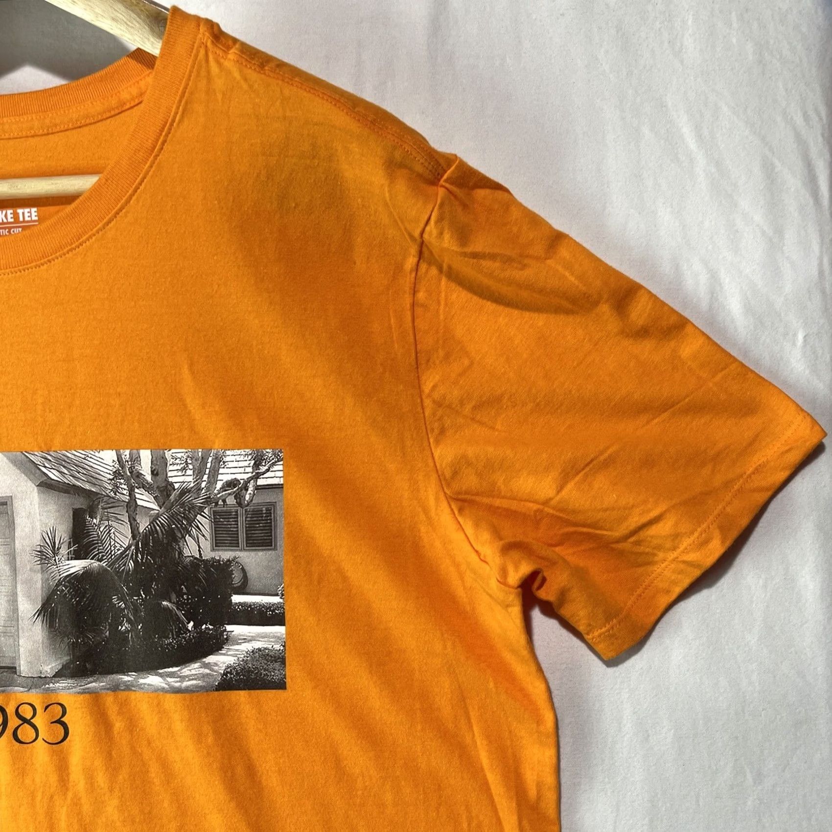 Nike Nike 1983 Shirt Mens Large Athletic Orange Garage Short Sleeve Swoosh Logo Size US L / EU 52-54 / 3 - 5 Thumbnail