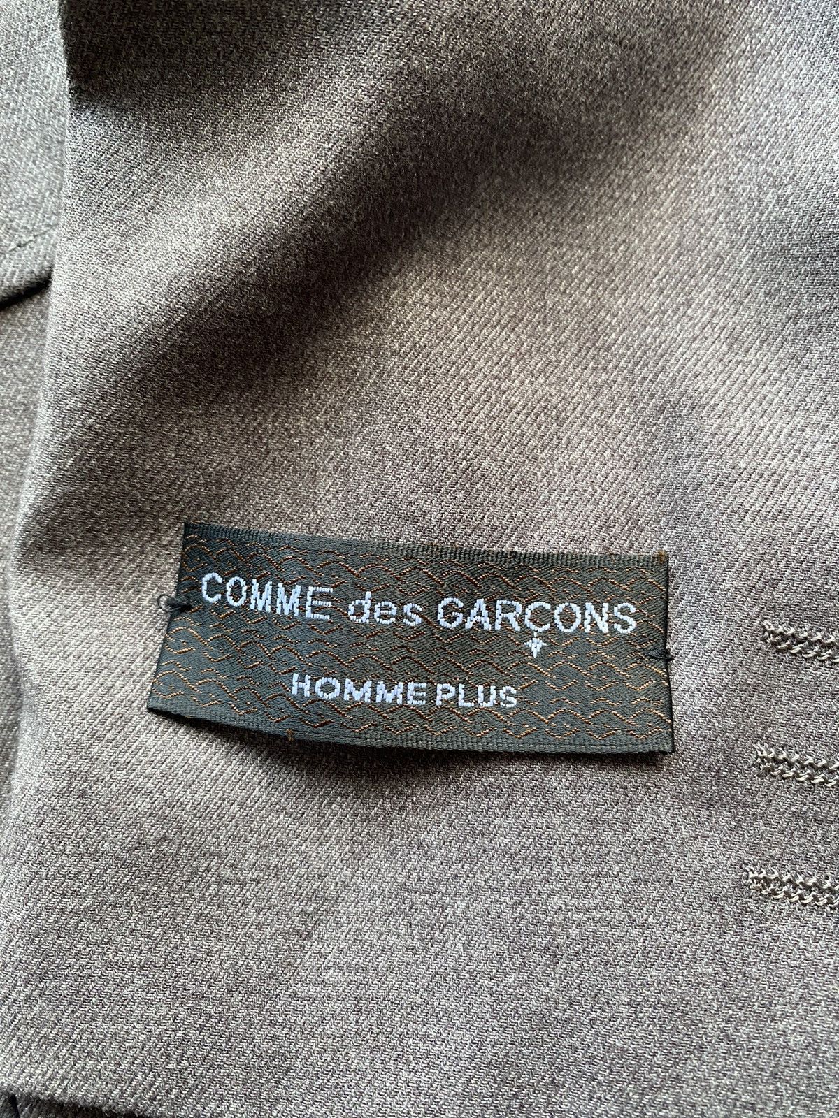 Comme des Garcons × Japanese Brand × Vintage Comme des Garcons Japanese Grey Mens 48 Blazer France Made Size 48R - 4 Thumbnail