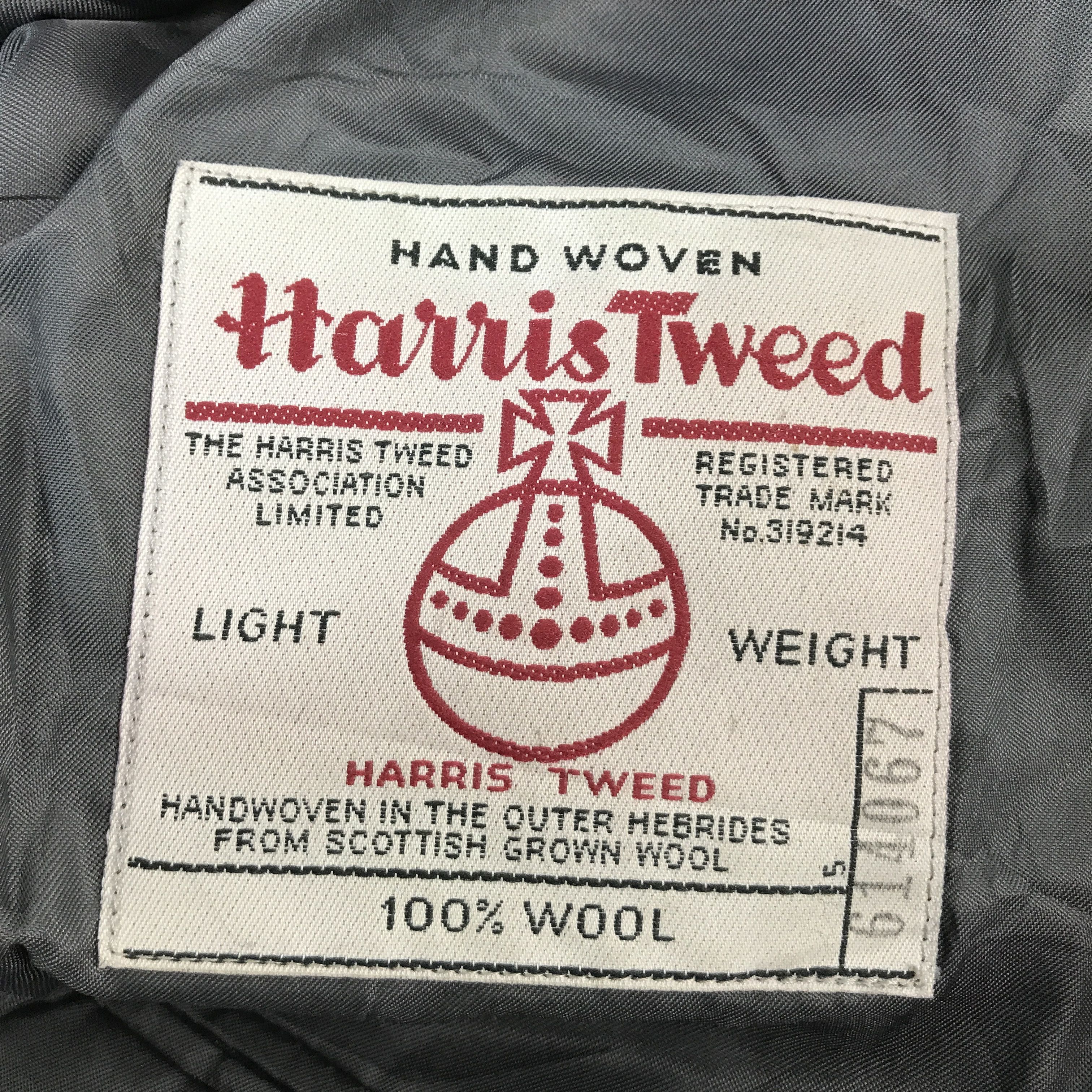 Harris Tweed Vintage Harris Tweed Wool Blazer Coat jacket Size US L / EU 52-54 / 3 - 10 Thumbnail
