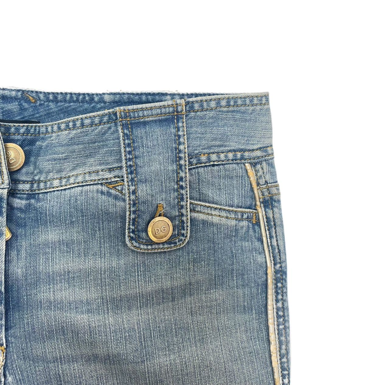 Dolce & Gabbana Dolce & Gabbana Light Blue Wide Leg Denim Jeans K26WX Size 28" / US 6 / IT 42 - 3 Thumbnail