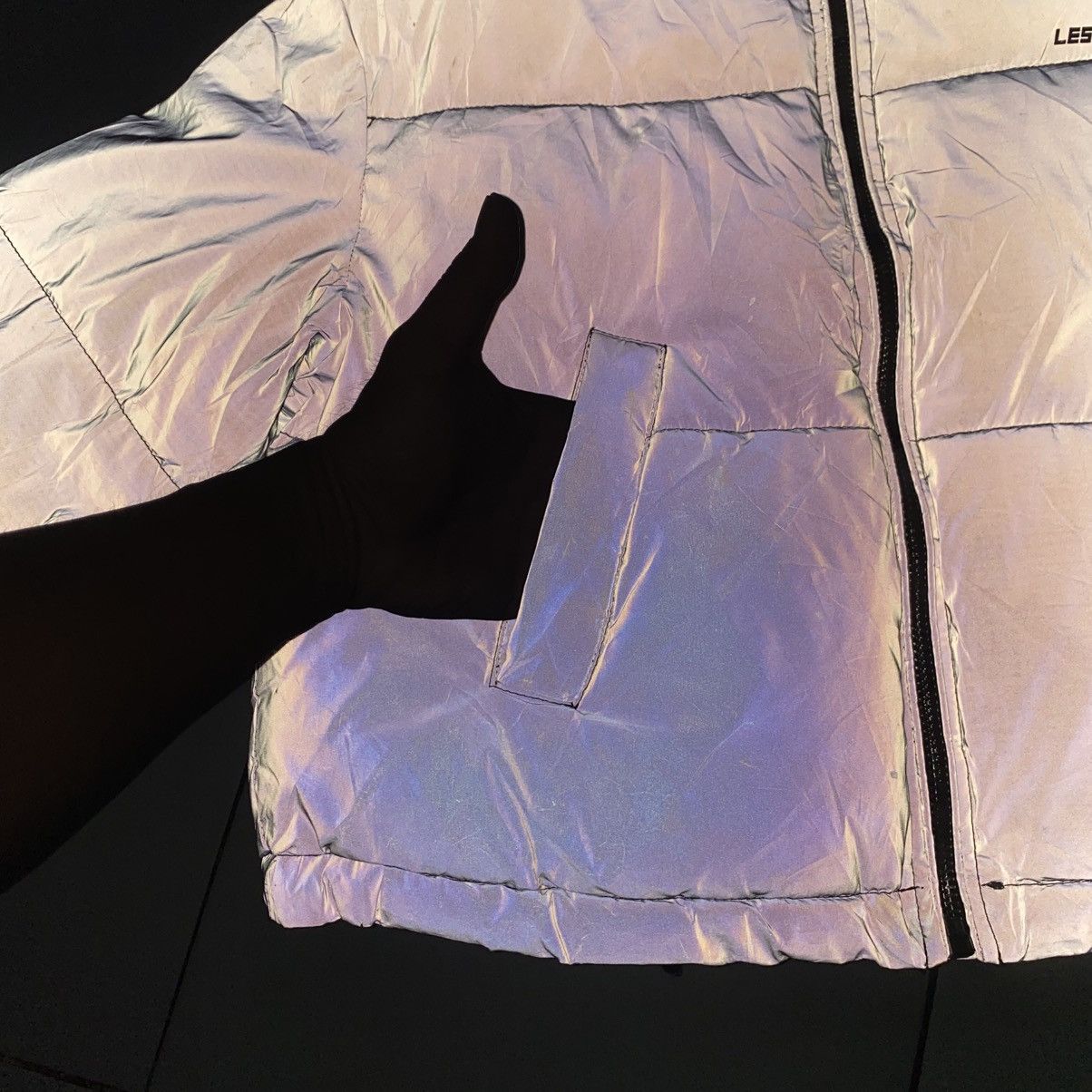 Bershka Bershka less issues reflective puffer jacket Size S / US 4 / IT 40 - 11 Thumbnail