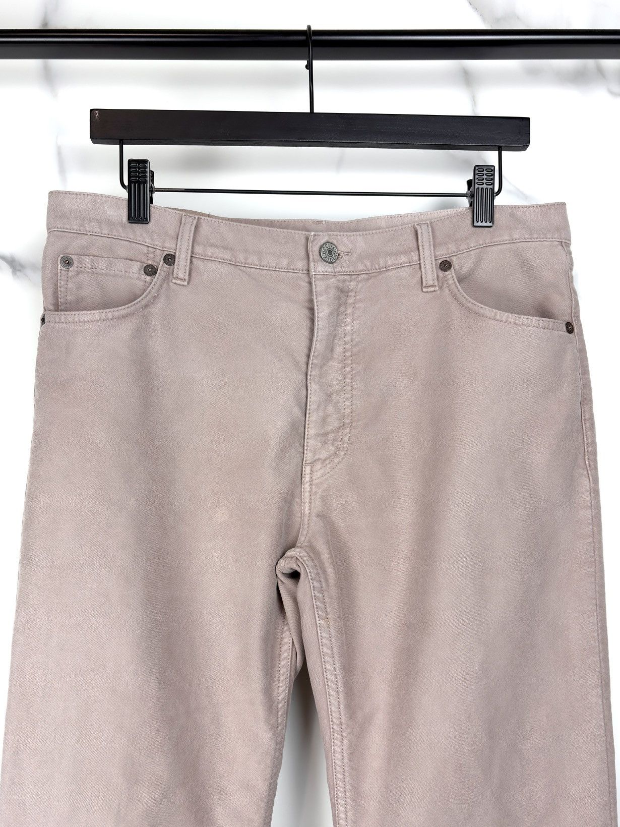 Gucci Gucci Tom Ford Vintage Bootcut Moleskin Cotton Jeans Taupe Size US 30 / EU 46 - 3 Thumbnail