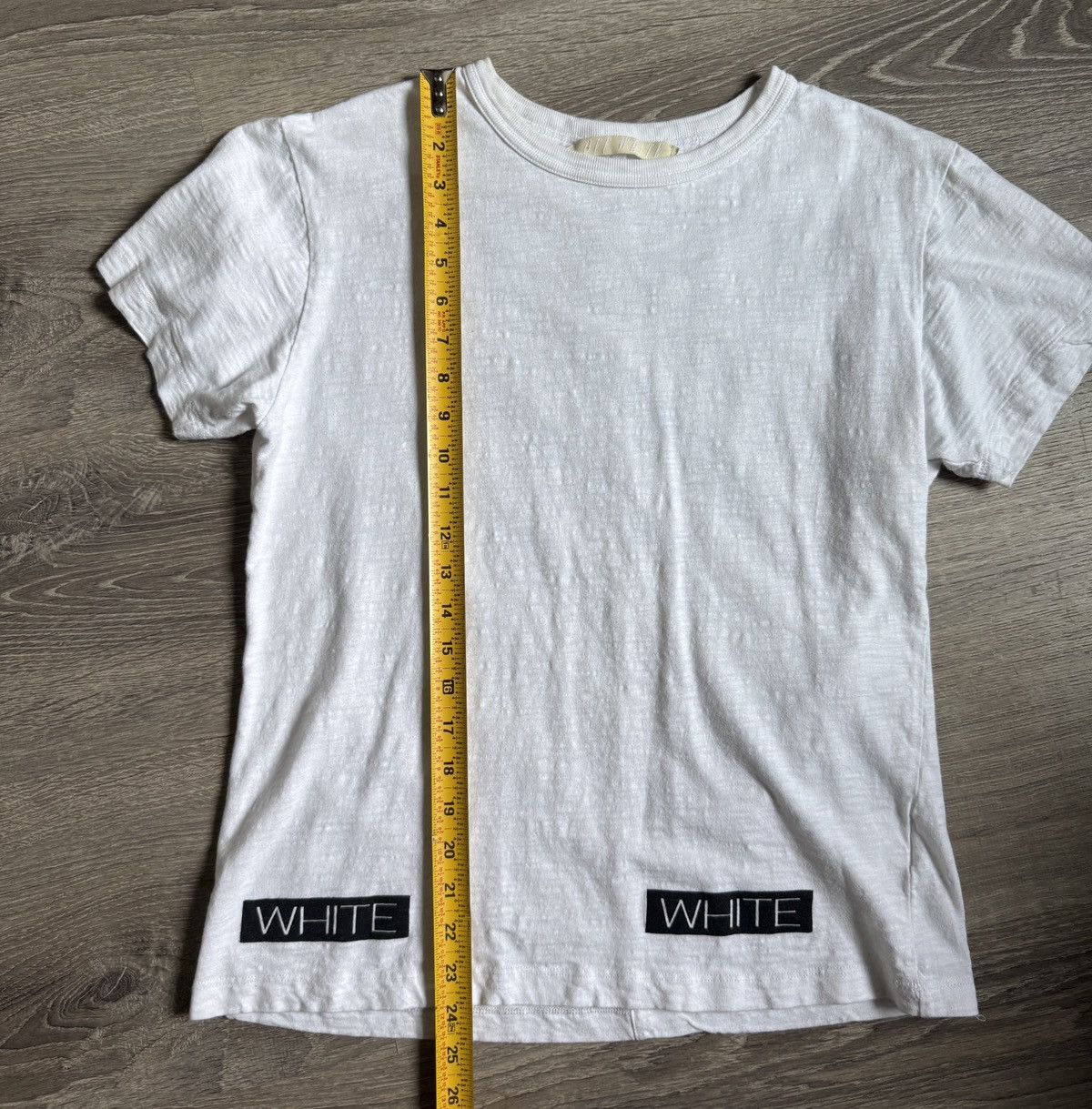Off-White Off White Diagonal Strip Tshirt Size US S / EU 44-46 / 1 - 4 Thumbnail