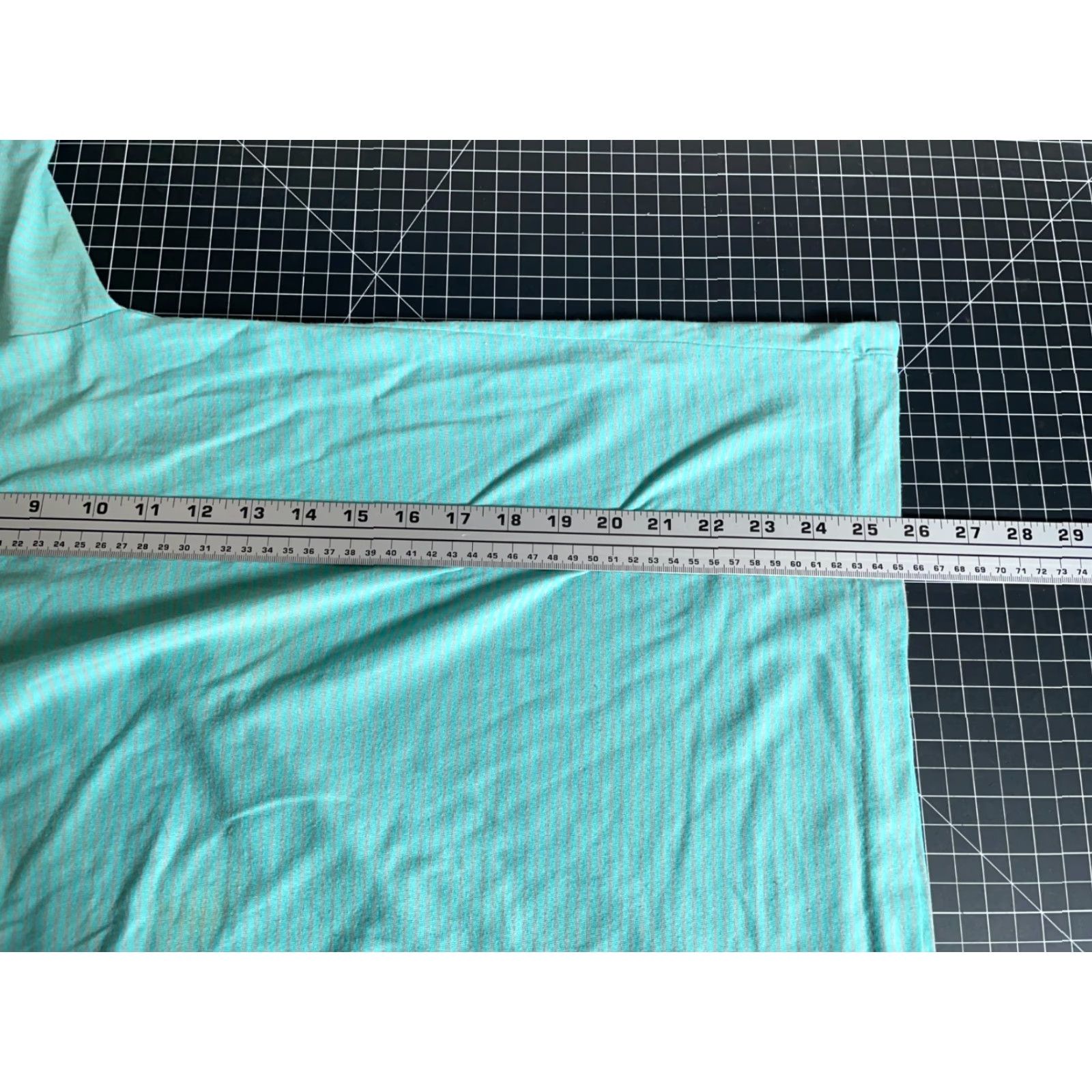 Saturdays NYC VTG Saturdays Striped T-Shirt Adult Large Green Single Stitch Thin Skater Surf Size US L / EU 52-54 / 3 - 6 Thumbnail