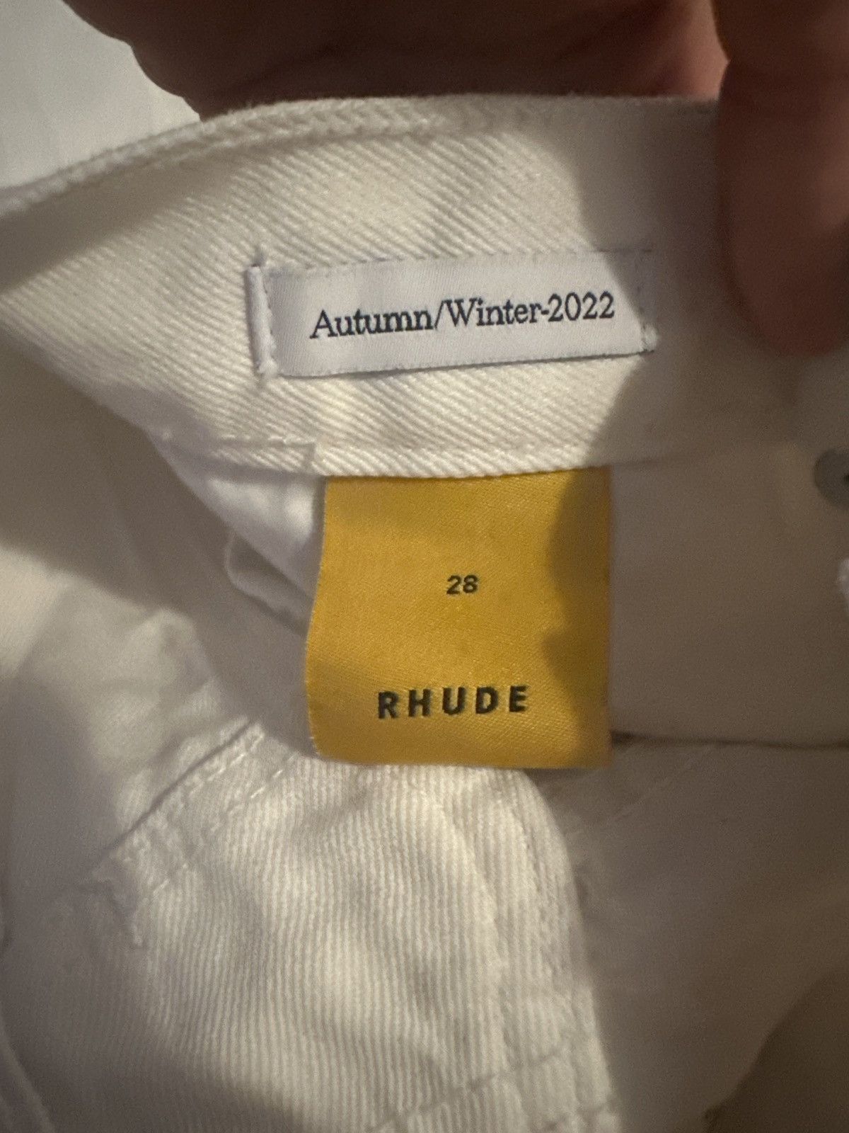 Designer × Rhude RHUDE DENIM FLARES Size US 28 / EU 44 - 8 Thumbnail